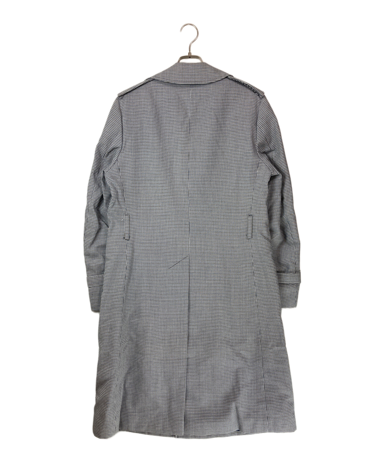 Aquascutum New Aqua5 トレンチコート 千鳥格子 中古・古着通販】Aquascutum (アクアスキュータム) イングランド製