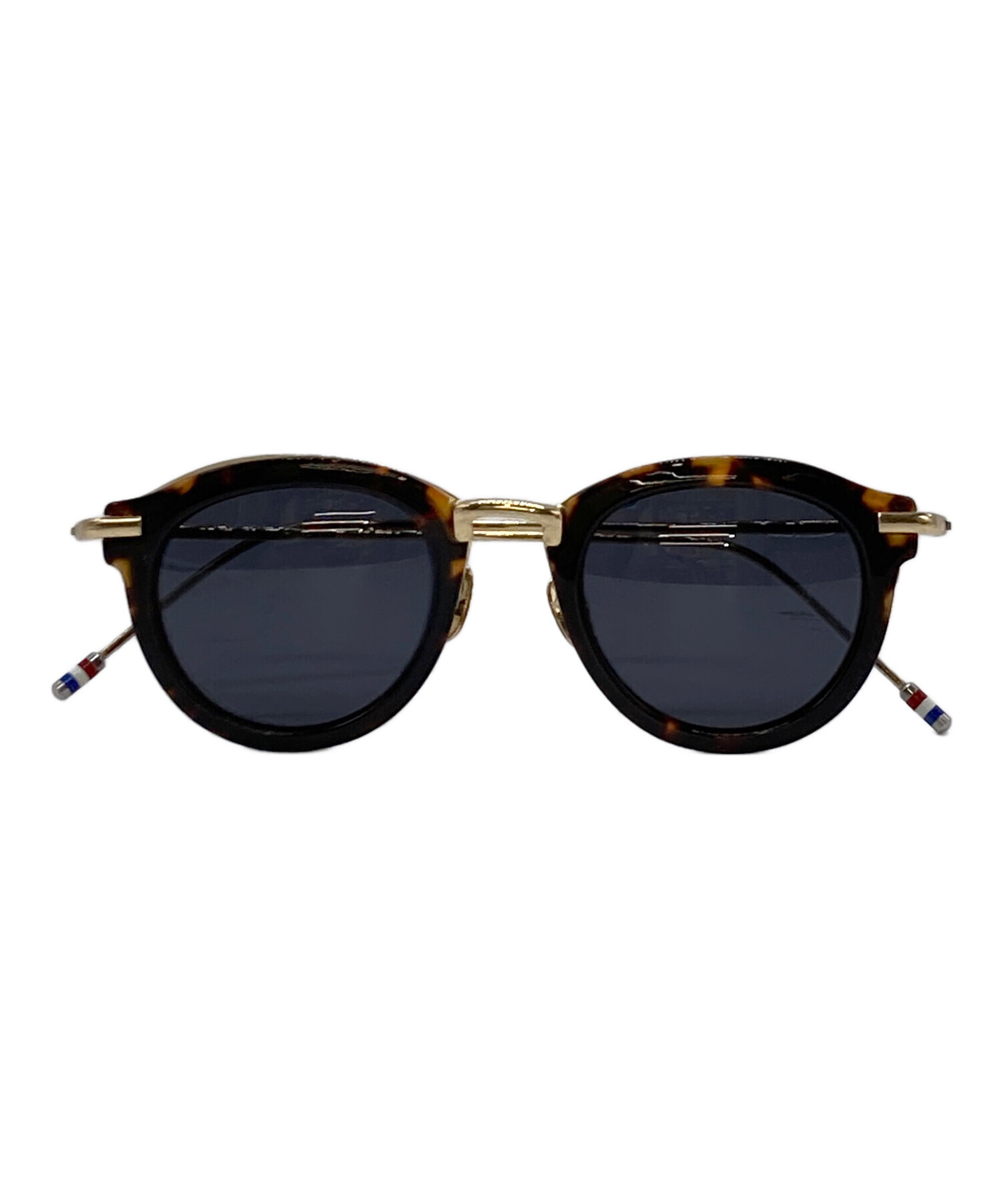 THOM BROWNE トムブラウン サングラス  黒 【古着】【中古】【送料無料】 中古・古着通販】Thom Browne (トムブラウン) サングラス サイズ:46