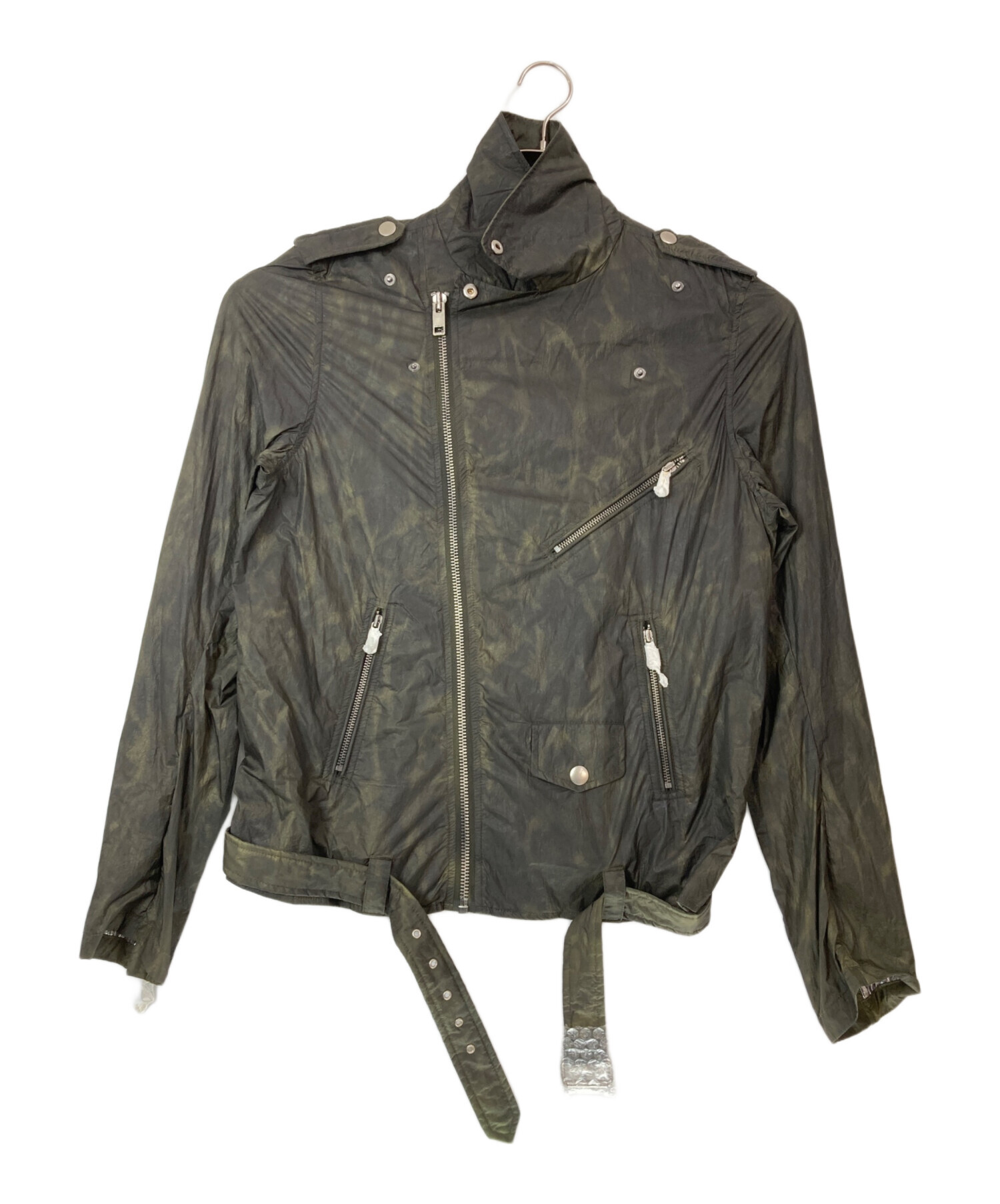 中古・古着通販】DIESEL (ディーゼル) タイダイナイロンライダース