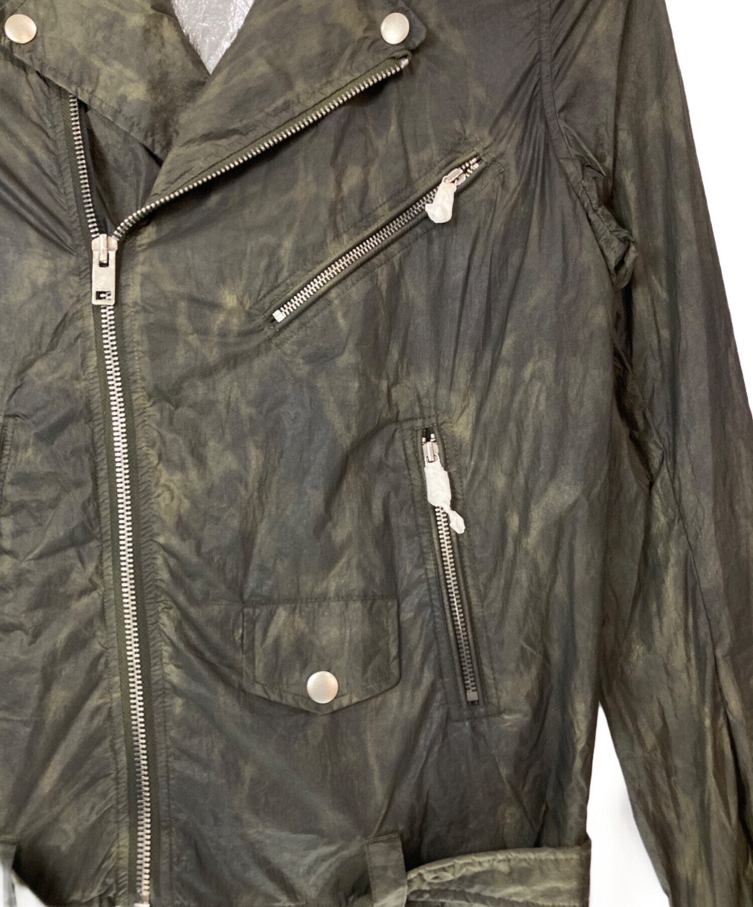 中古・古着通販】DIESEL (ディーゼル) タイダイナイロンライダース