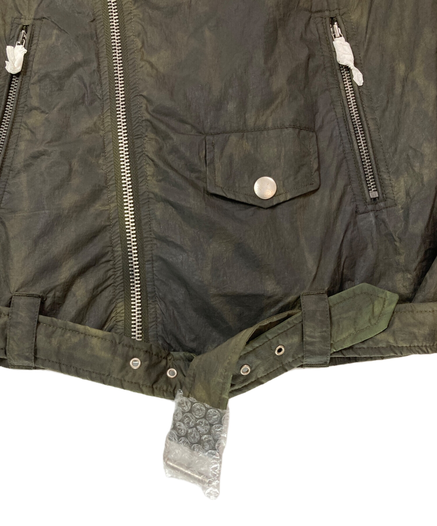 中古・古着通販】DIESEL (ディーゼル) タイダイナイロンライダース