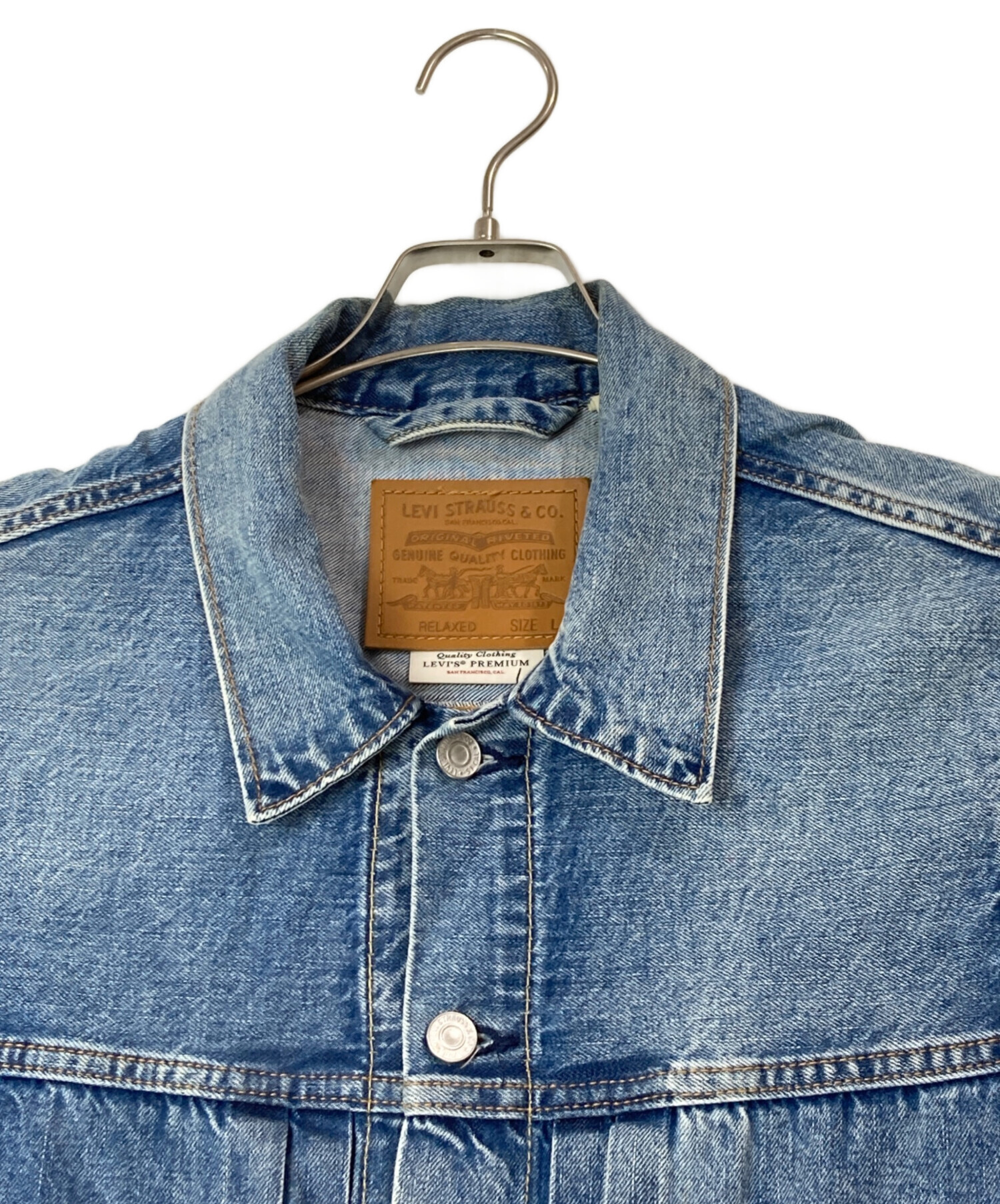 中古 LEVI'S PREMIUM TYPEⅡトラッカージャケット 中古・古着通販】LEVI'S PReMIUM (リーバイス プレミアム) TYPEⅡ