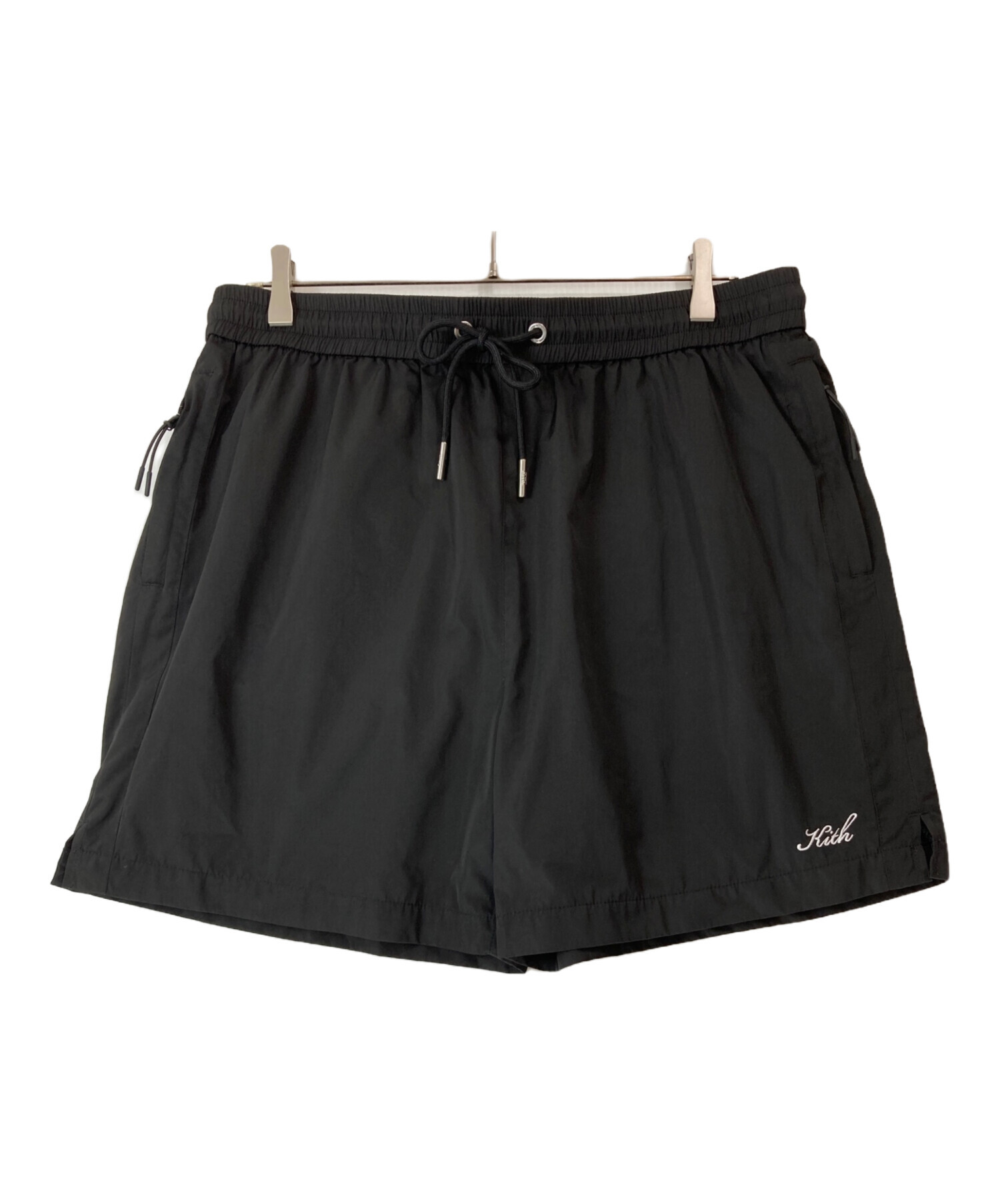 中古・古着通販】KITH (キス) 裾ロゴハーフパンツ/Collins Swim Short