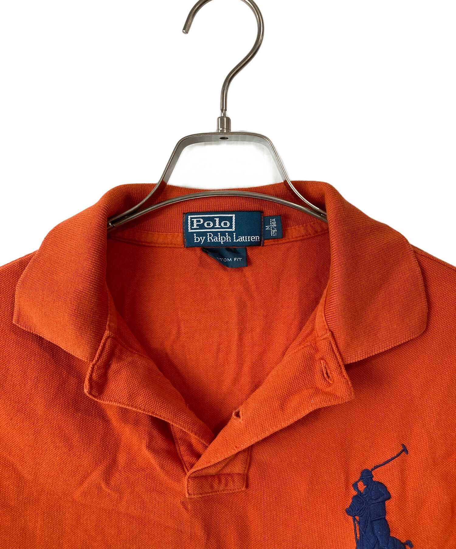 美品 ポロラルフローレン 現行 BDシャツ リネン カーキ ポニー刺繍 オレンジ 中古・古着通販】POLO RALPH LAUREN (ポロ・ラルフローレン) ビッグ