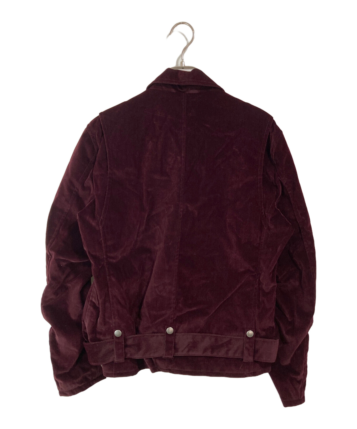 ジャケット・アウター Jack rose 3 中古・古着通販】JACKROSE (ジャックローズ) ベロアダブルライダース