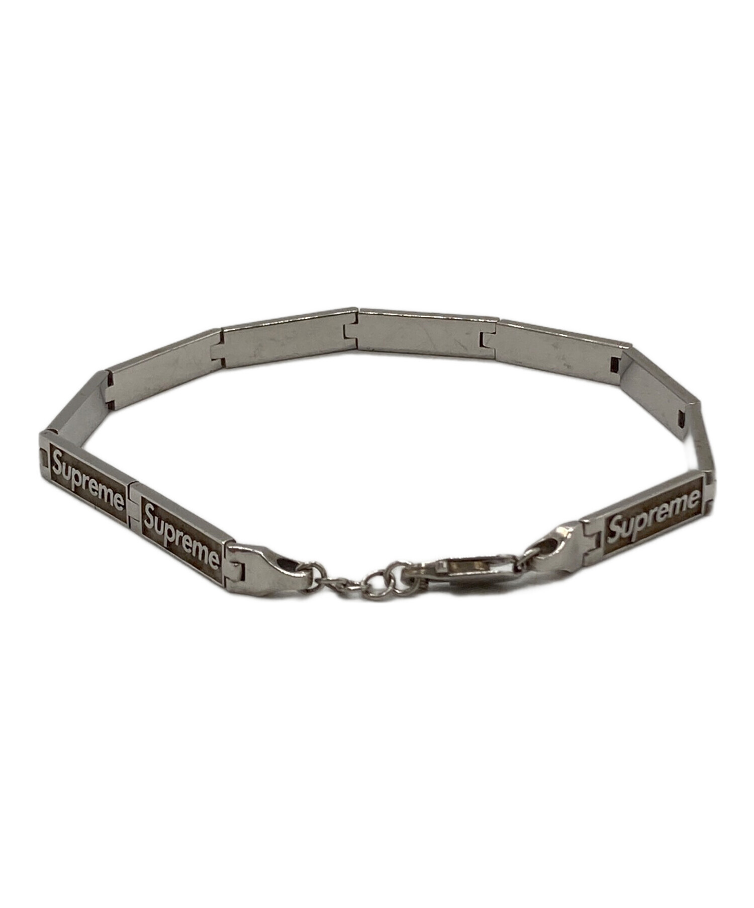 Supreme シルバーブレスレット Jacob & Co 中古・古着通販】JACOB & Co. (ジェイコブ) SUPREME (シュプリーム