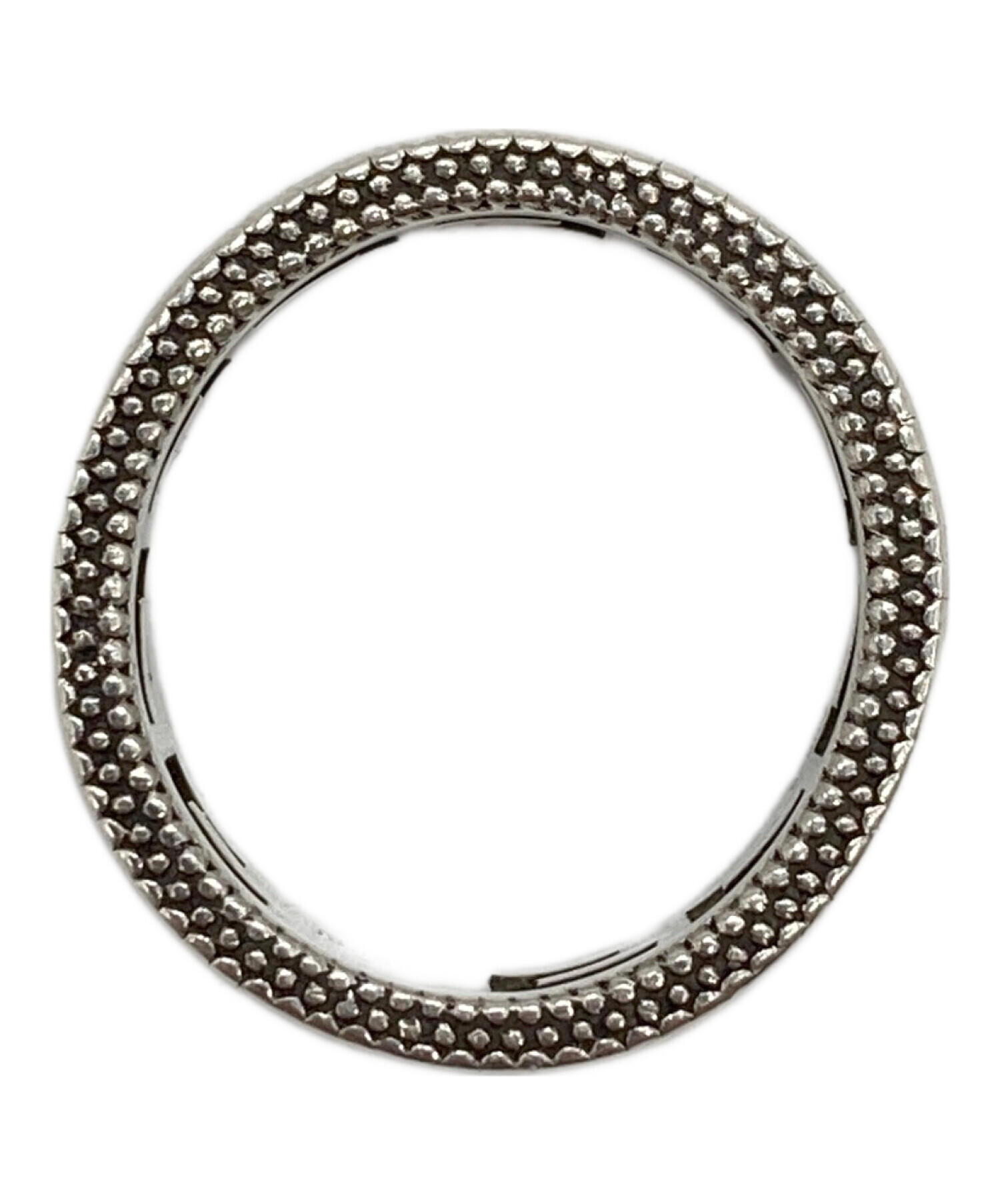 中古・古着通販】GUCCI (グッチ) スクエアG アラベスクシルバーリング
