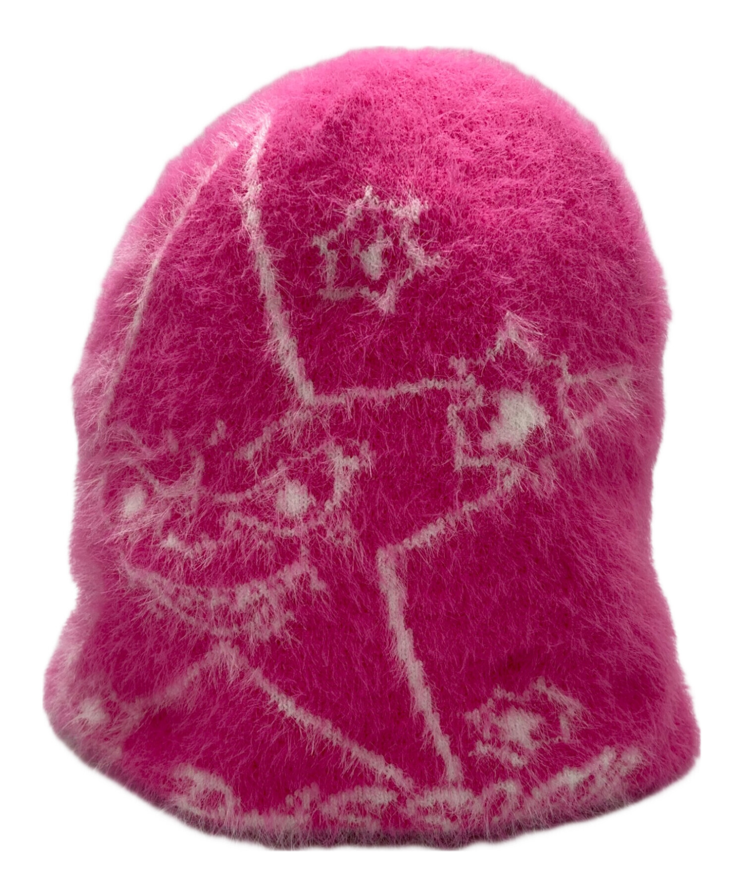 passion ビーニー 中古・古着通販】PASSION (パッション) TARGET PRACTICE FOHAIR BEANIE