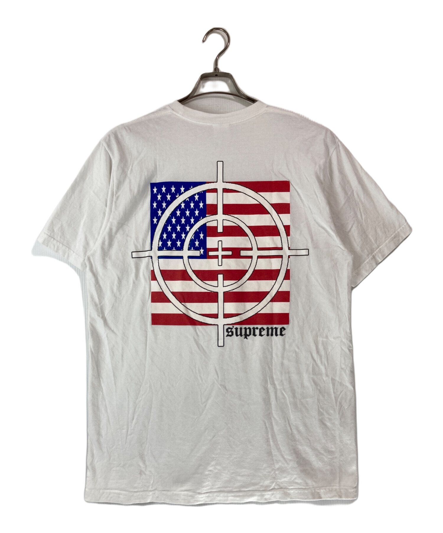え*め様 【初期モデル】【激レア】SUPREME シュプリーム Digi Tee 中古・古着通販】SUPREME (シュプリーム) TARGET TEE ホワイト サイズ