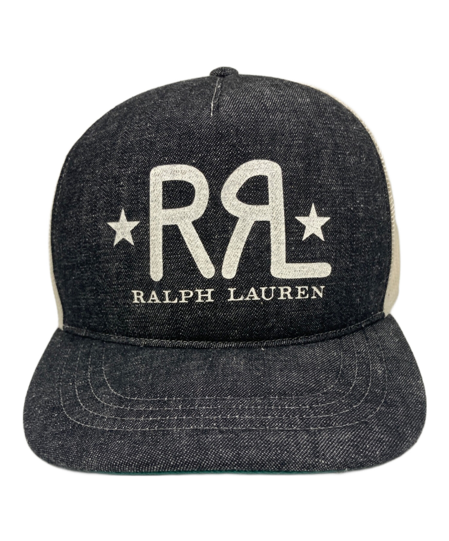 新品未使用 RRL ダブルアールエル フォームトラッカーキャップ 中古・古着通販】RRL (ダブルアールエル) ランチロゴ デニム