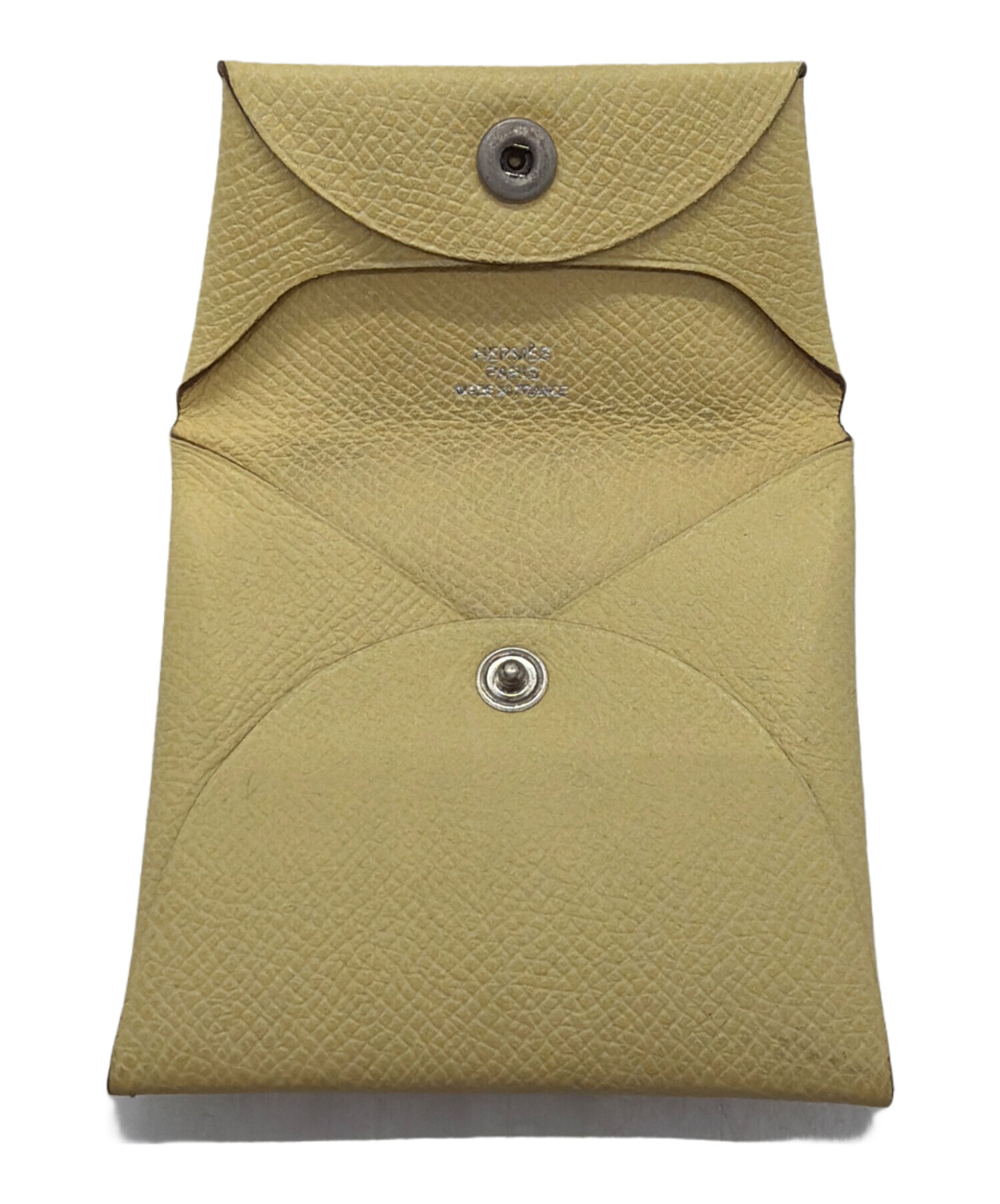 中古・古着通販】HERMES (エルメス) バスティアコインケース イエロー