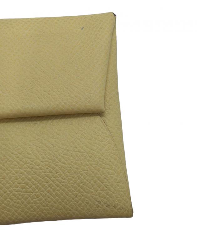中古・古着通販】HERMES (エルメス) バスティアコインケース イエロー