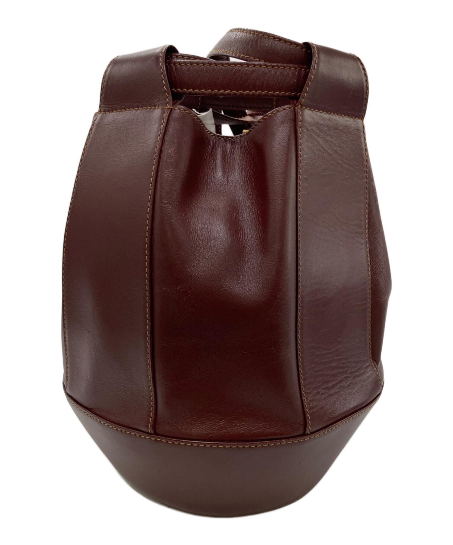 Cartier ハンドバッグ ボルドー新品未使用 中古・古着通販】Cartier