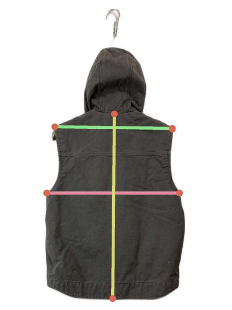 中古・古着通販】CarHartt (カーハート) ダックベスト グレー サイズ