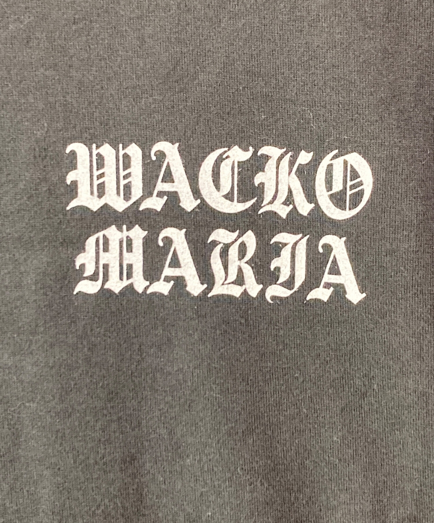 中古・古着通販】WACKO MARIA (ワコマリア) ロゴプリントT グレー