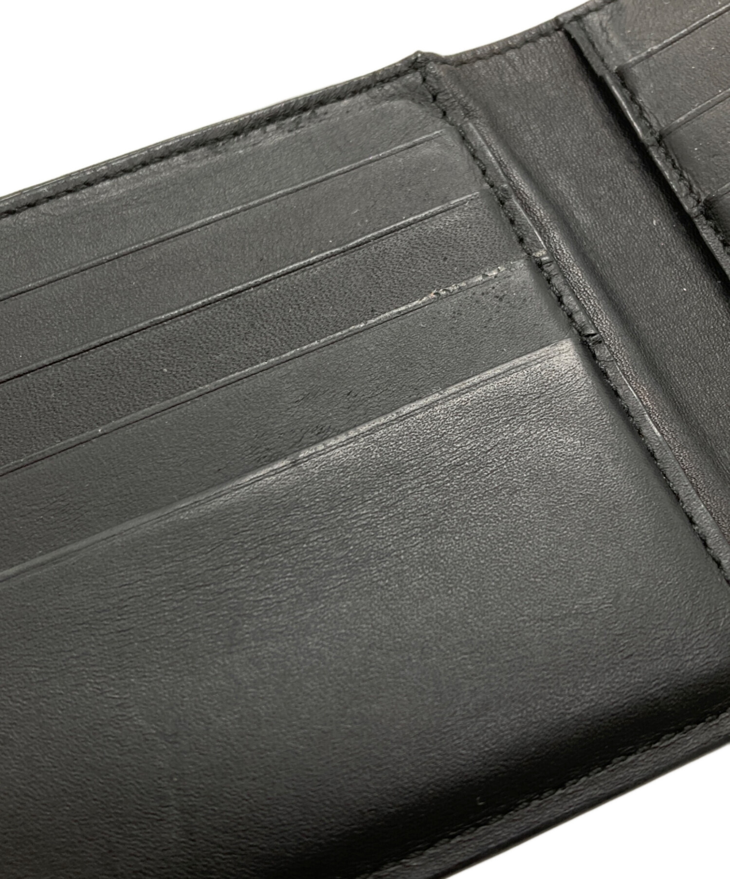 中古・古着通販】LOEWE (ロエベ) 2つ折り財布/BIFOLD WALLET ブラック