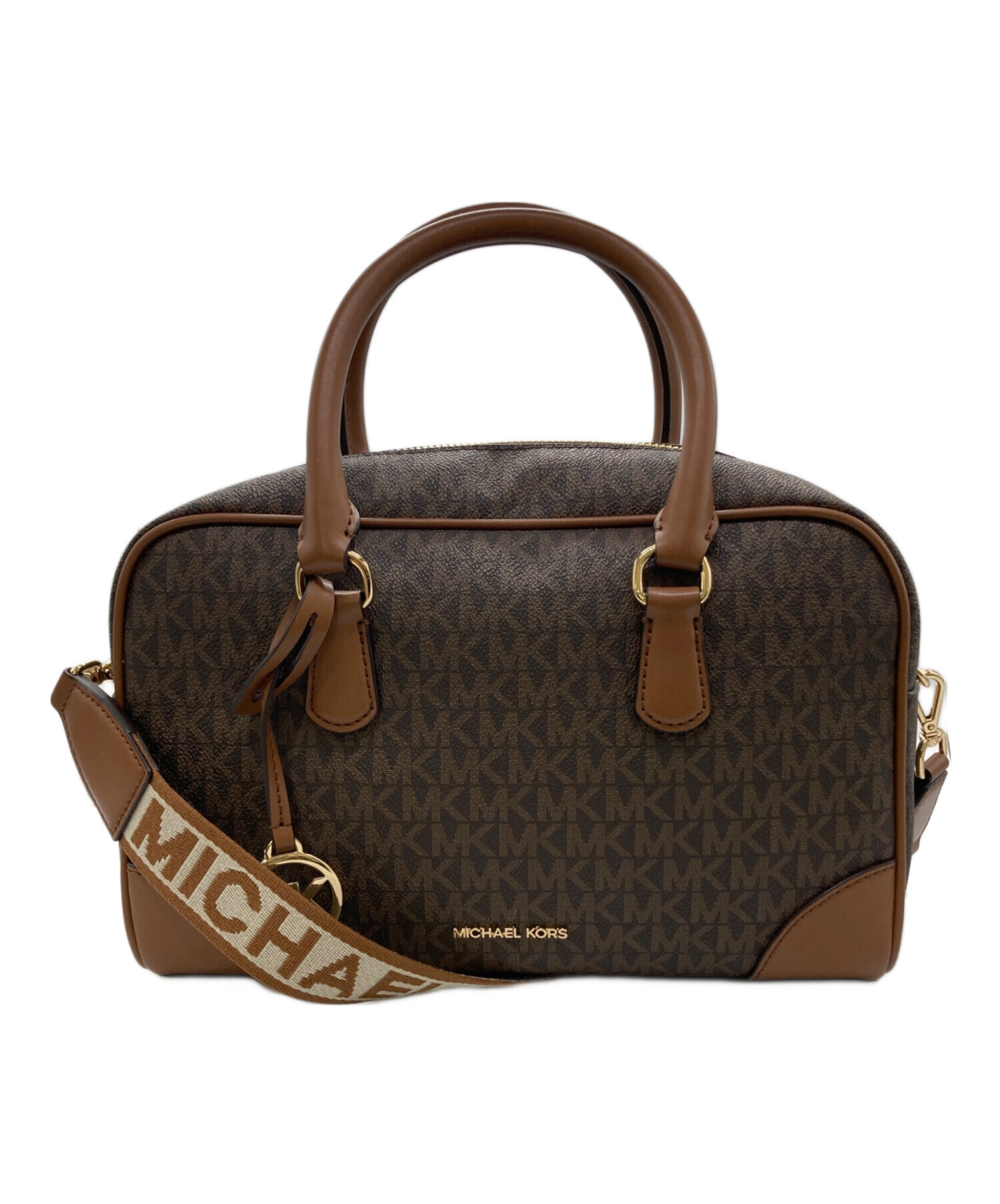 中古・古着通販】MICHAEL KORS (マイケルコース) 2WAYバッグ ブラウン