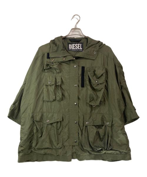 中古・古着通販】DIESEL (ディーゼル) マルチポケットナイロンモッズ