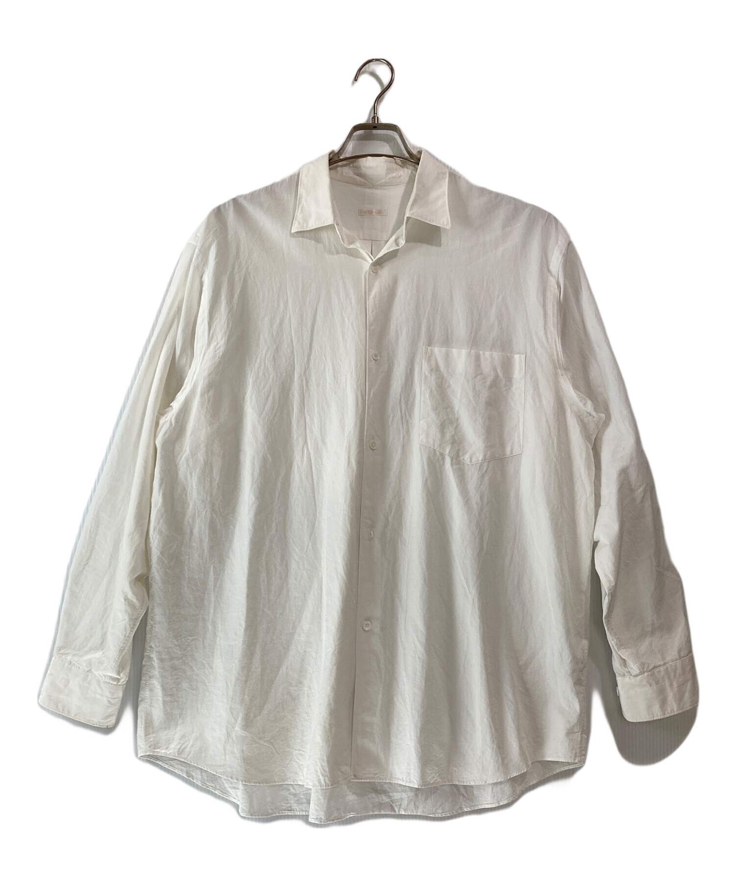 中古・古着通販】COMOLI (コモリ) 24AW コモリシャツ ホワイト サイズ