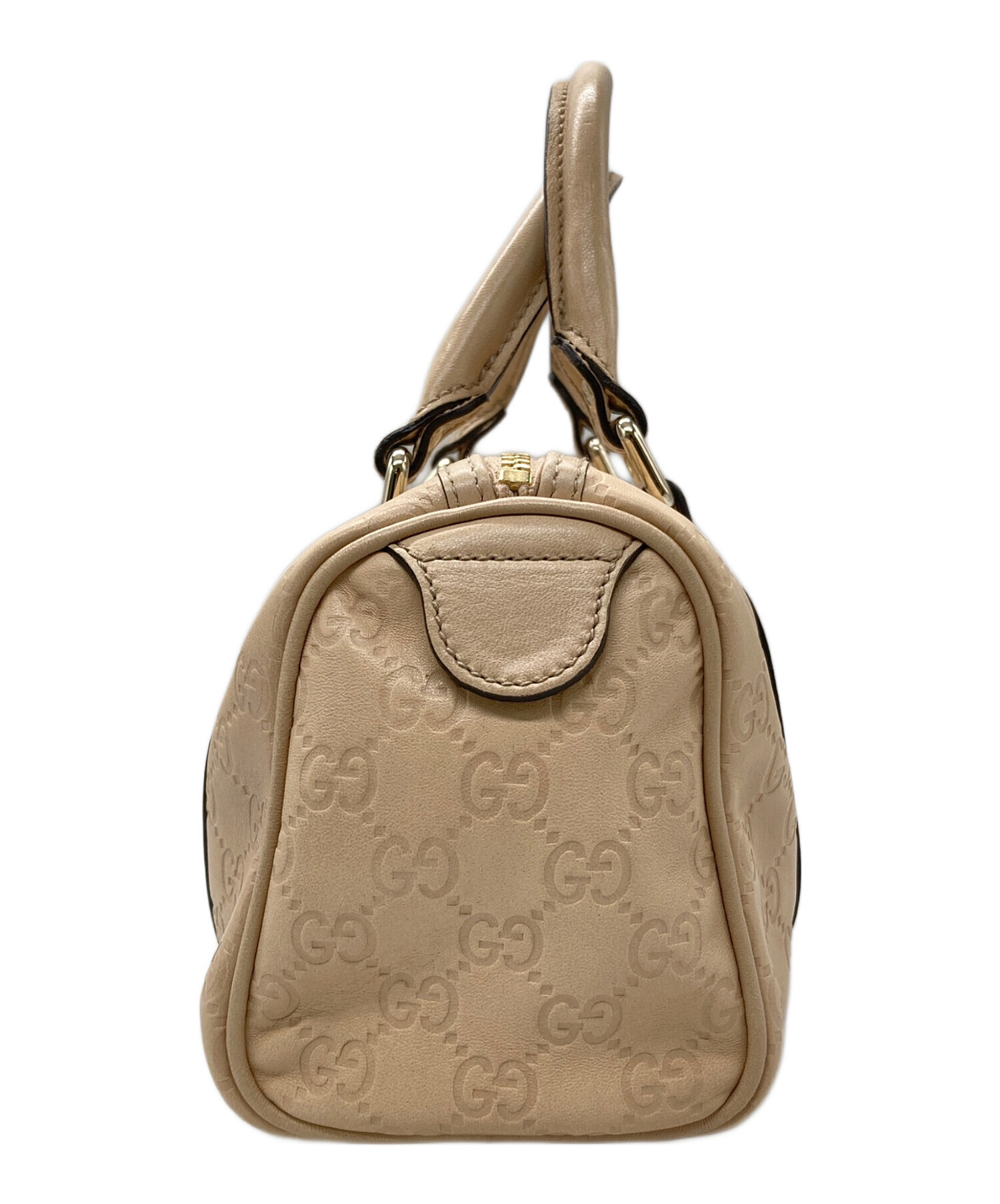 Gucci ミニボストンバッグ　値下げしました✨ 中古・古着通販】GUCCI (グッチ) ミニボストンバッグ ベージュ