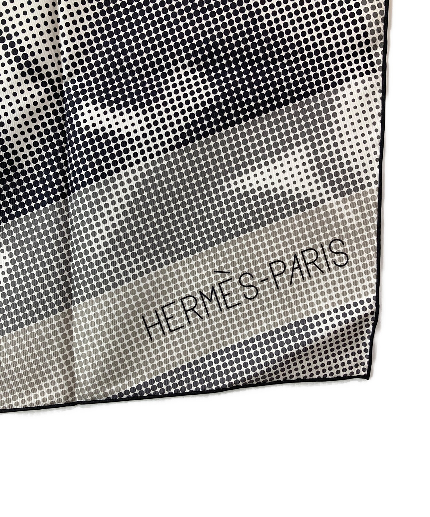 中古・古着通販】HERMES (エルメス) カレ90 ドット馬柄シルクスカーフ