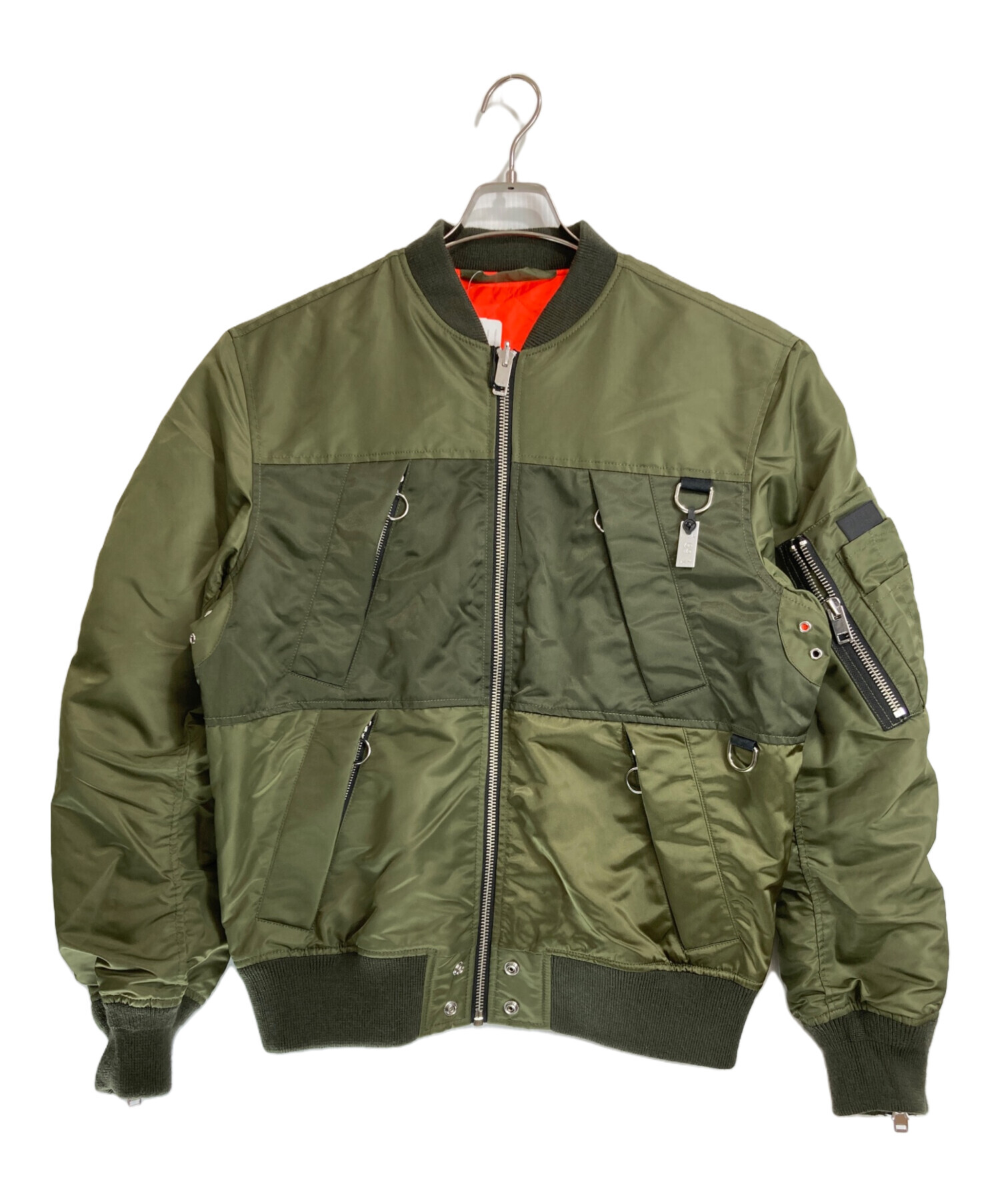 ディーゼル DIESEL MA-1 フライトジャケット 美品 ‼️送料込み 中古・古着通販】DIESEL (ディーゼル) MA-1 リバーシブルフライト