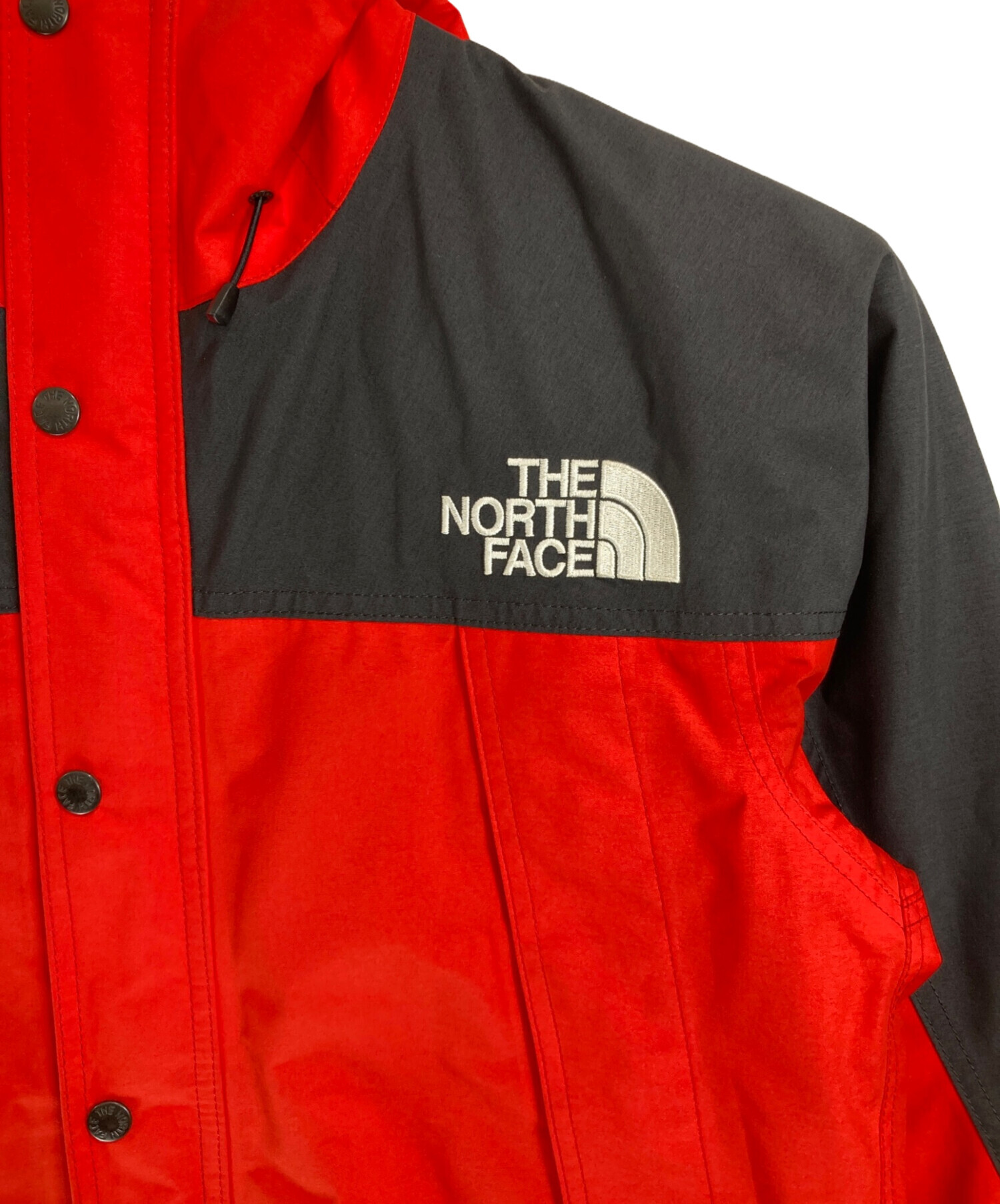 (美品)THE NORTH FACE マウンテンライトジャケット　レッド 中古・古着通販】THE NORTH FACE (ザ ノース フェイス) マウンテン