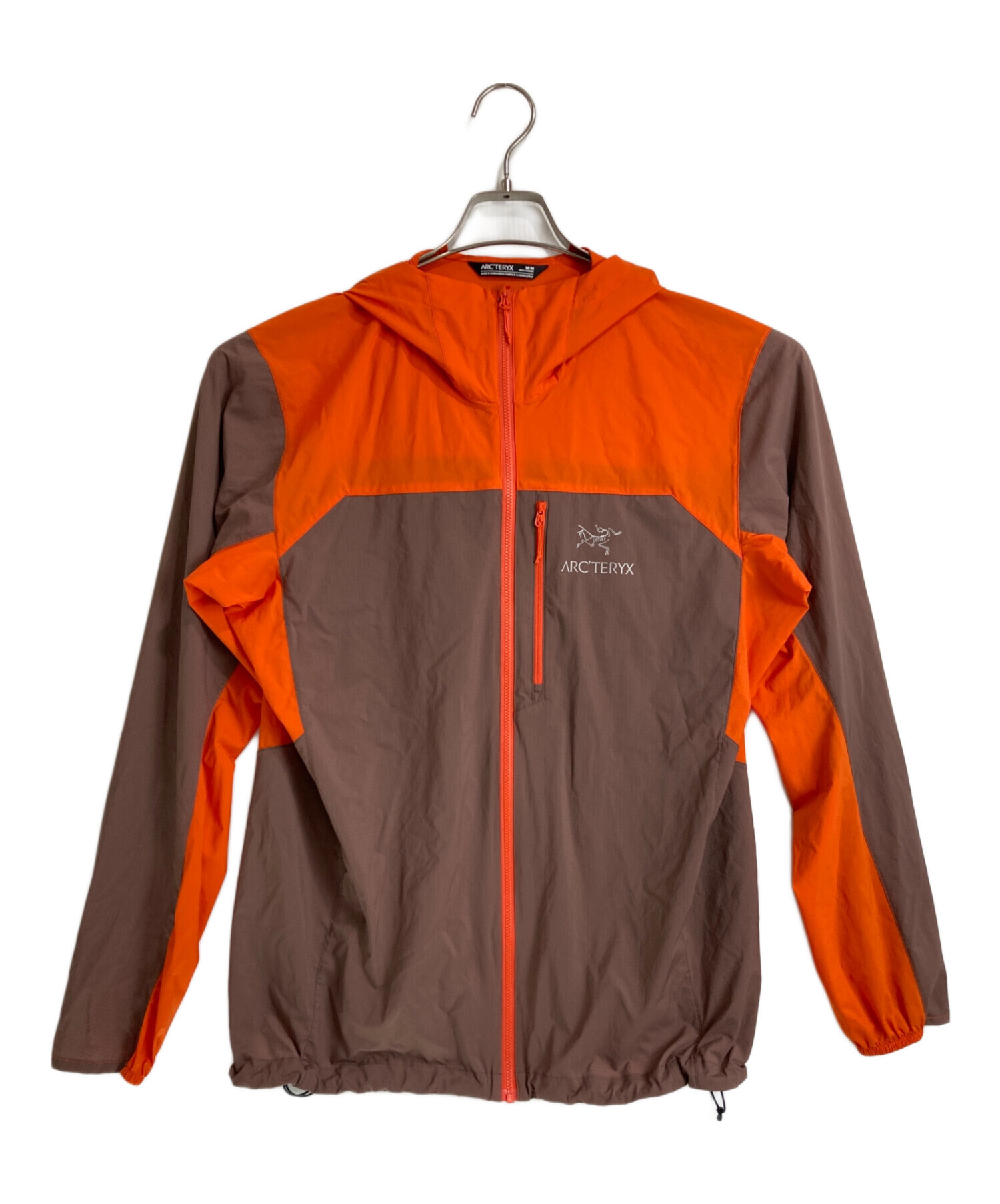 ARC'TERYX オレンジ フード付きパーカー 中古・古着通販】ARC'TERYX (アークテリクス) スコーミッシュフーディ