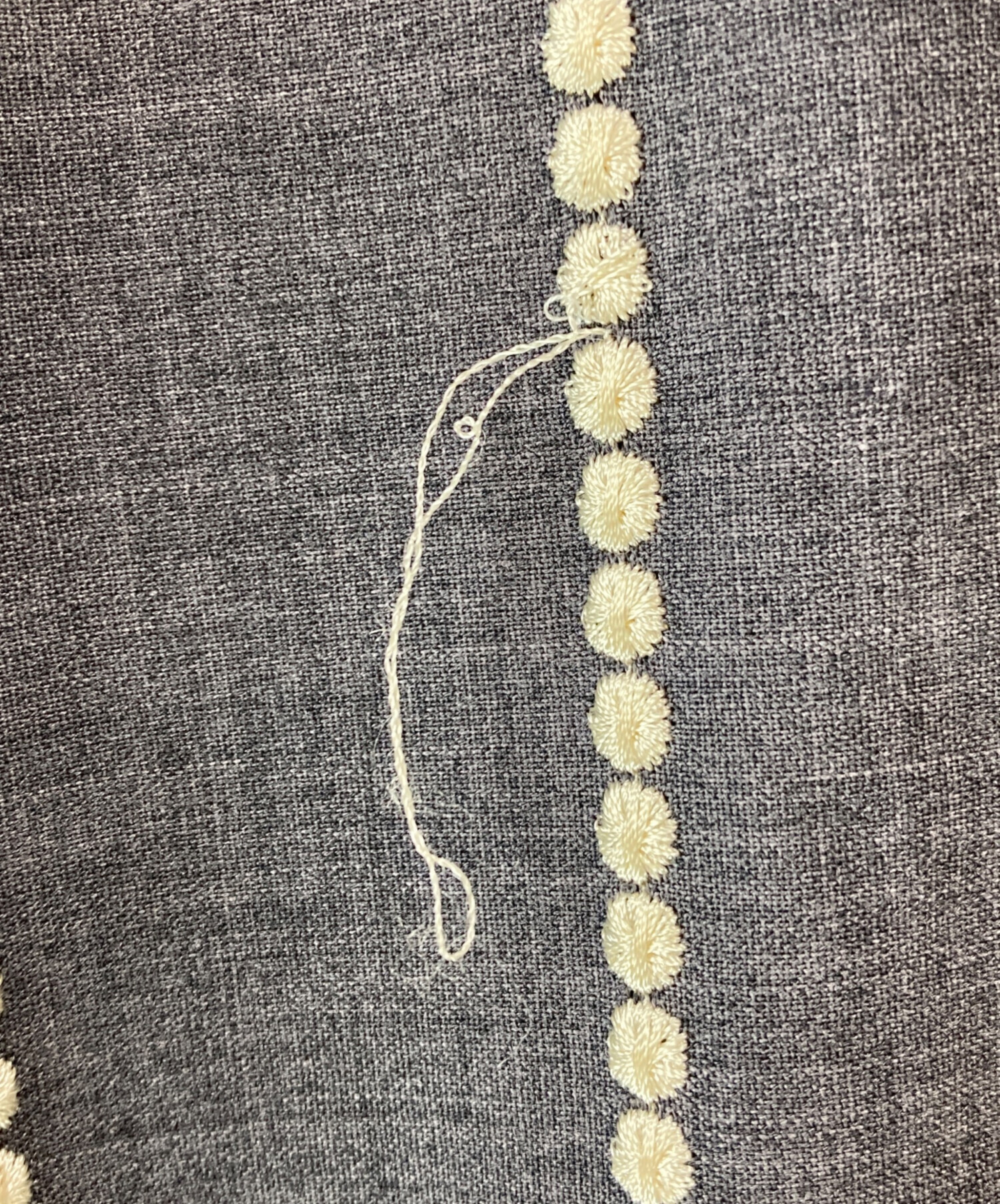 中古・古着通販】TAAKK (ターク) 18SS 刺繍ストライプセットアップ