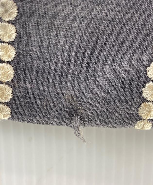 中古・古着通販】TAAKK (ターク) 18SS 刺繍ストライプセットアップ