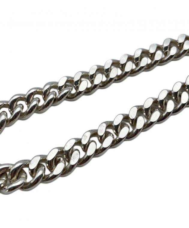 中古・古着通販】BUNNEY (バニー) Curb Change Bracelet Thin シルバー