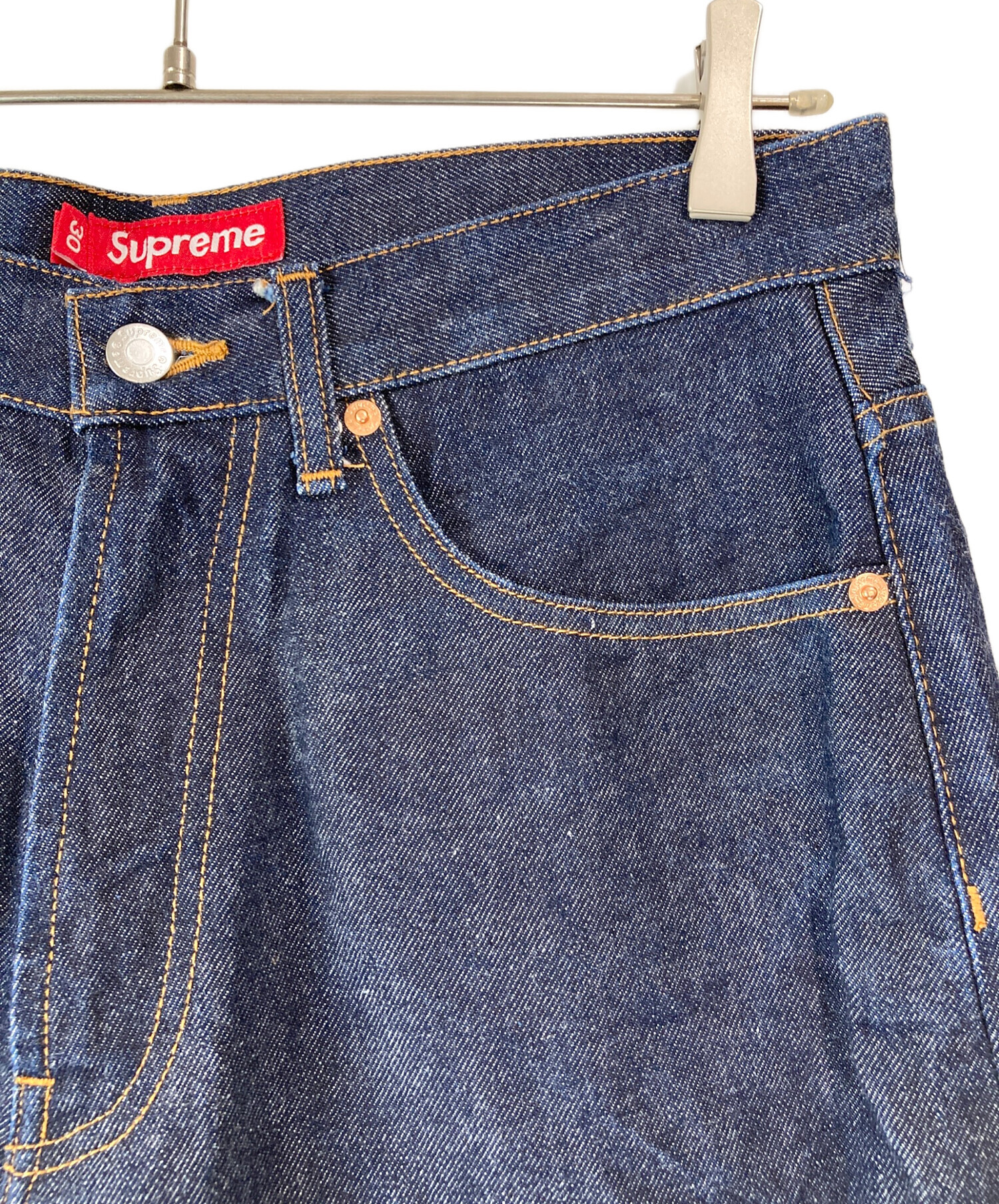 中古・古着通販】Supreme (シュプリーム) Rigid Baggy Selvedge Jean