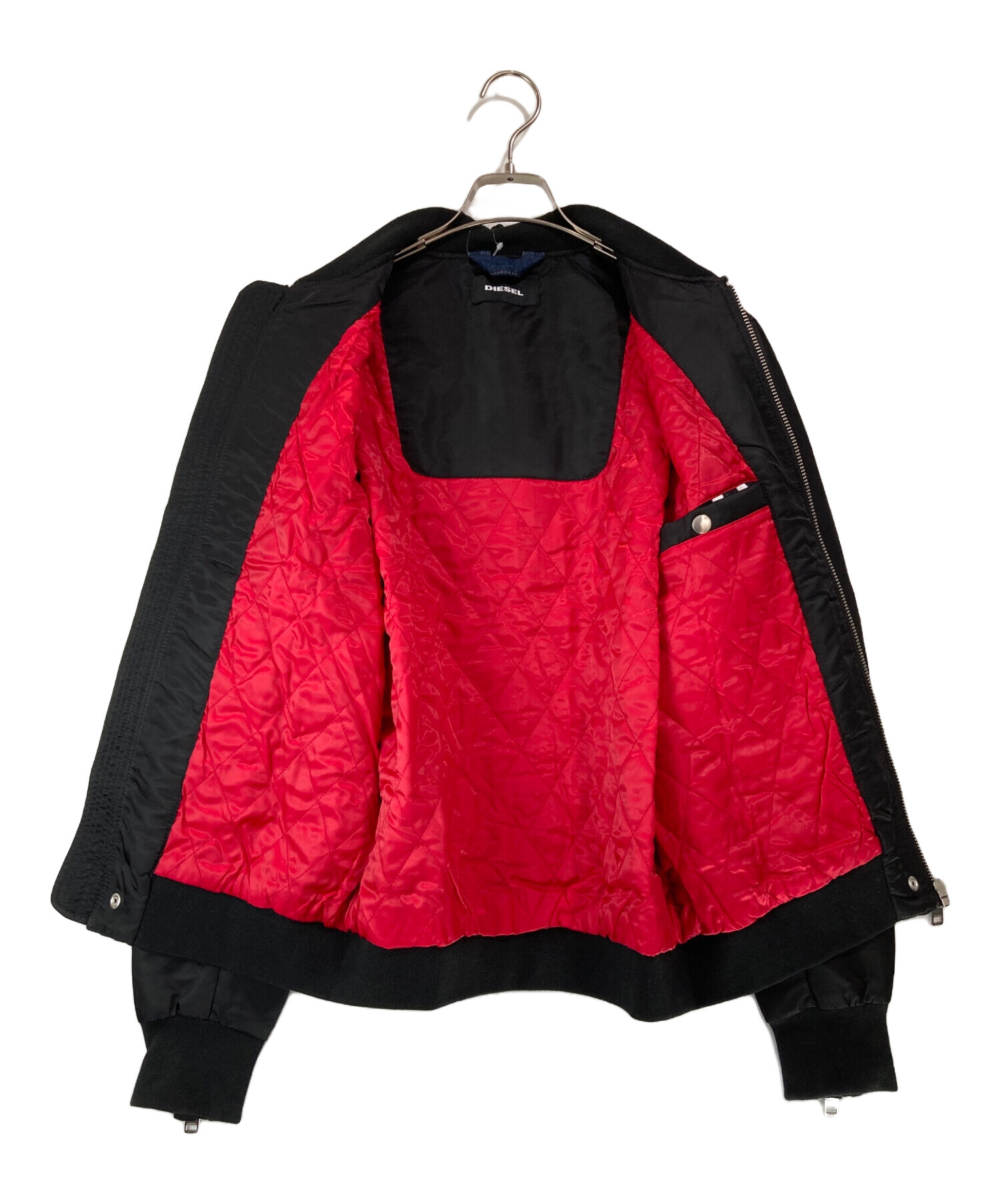中古・古着通販】DIESEL (ディーゼル) デニムコンビMA-1ジャケット