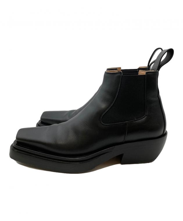 袋付き　ボッテガヴェネタ　THE LEANサイドゴア ブーツ　371/2 中古・古着通販】BOTTEGA VENETA (ボッテガベネタ) THE LEAN スクエア