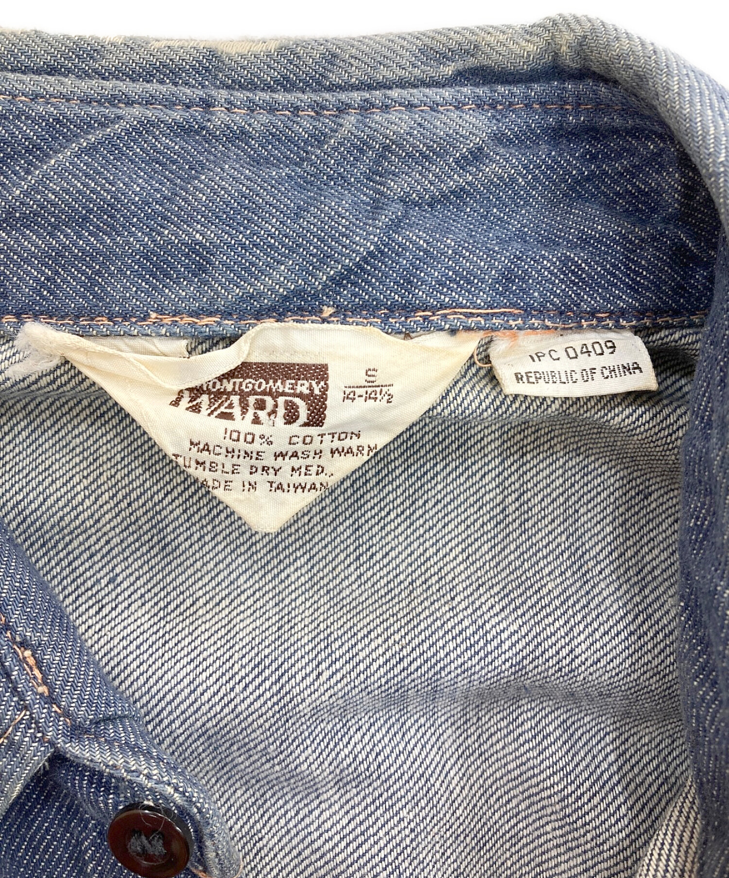 中古・古着通販】MONTGOMERY WARD (モンゴメリーワード) 70sデニム
