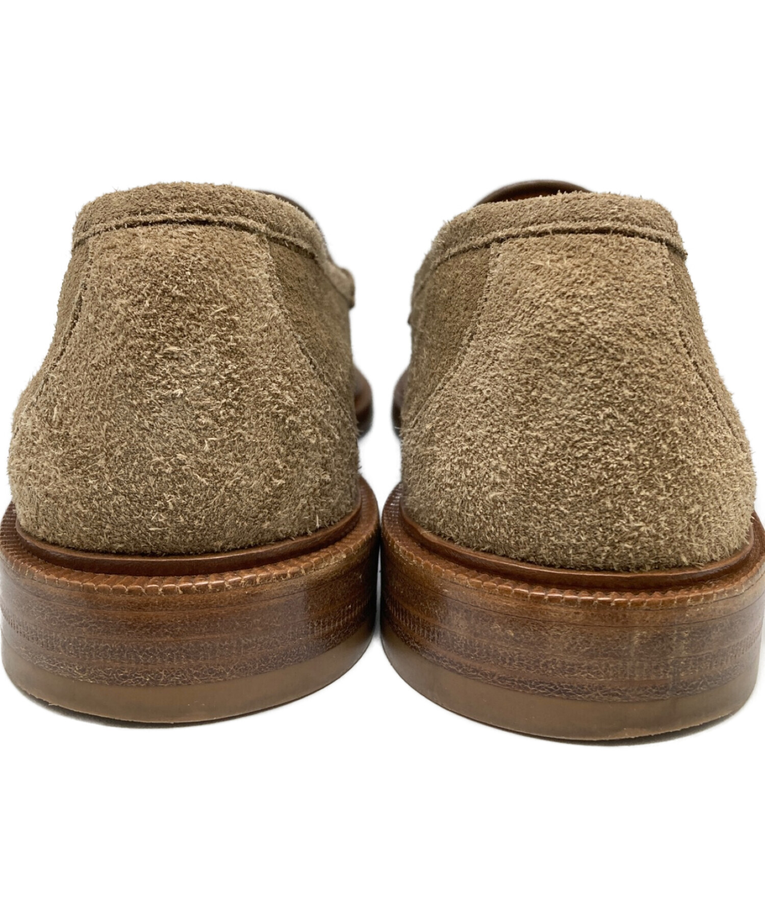 中古・古着通販】GUCCI (グッチ) スエードビットローファー