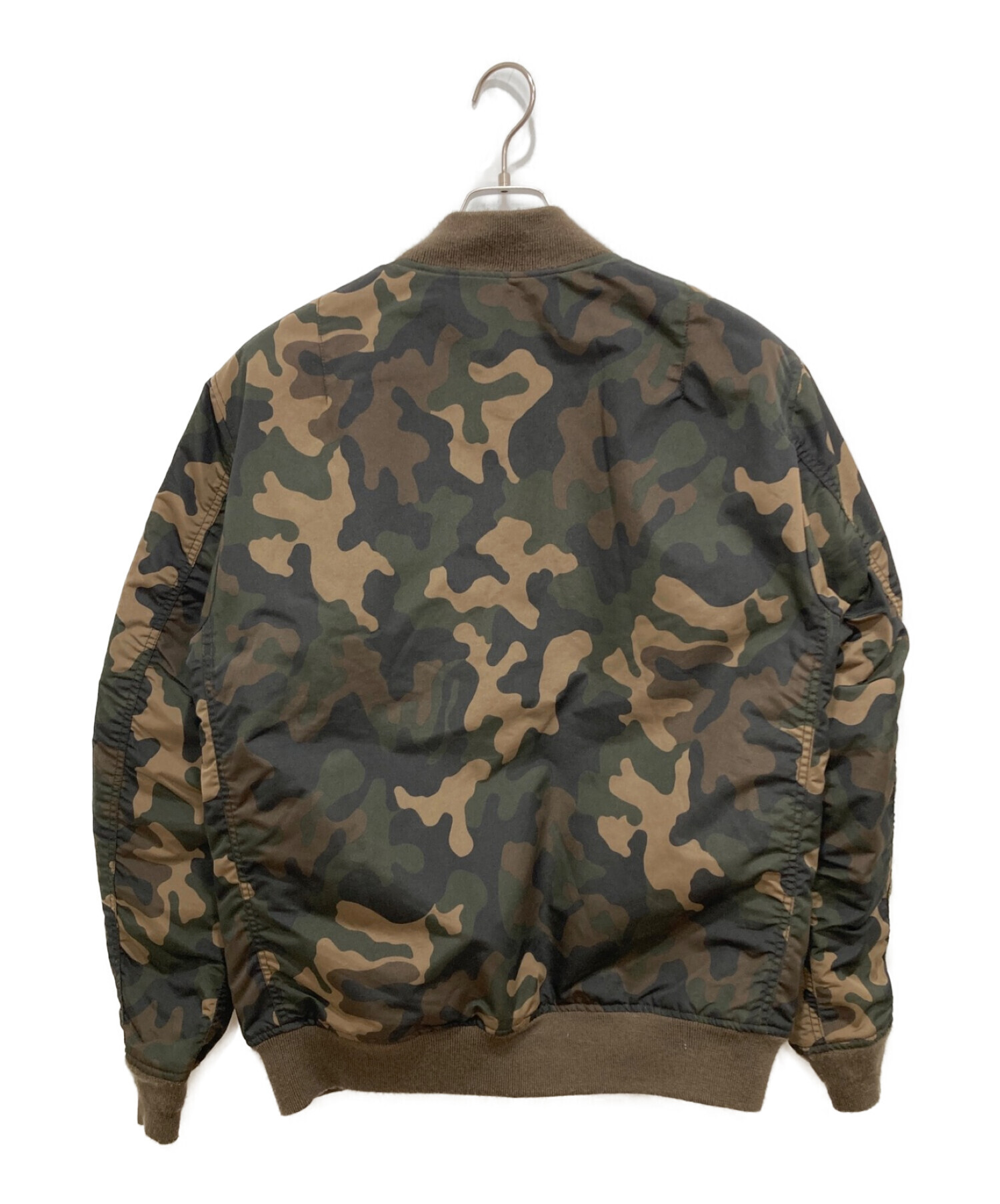 AVIREX バーガンディ MA-1ジャケット　リバーシブル　新品タグ付き 中古・古着通販】AVIREX (アヴィレックス) リバーシブルMA-1ジャケット