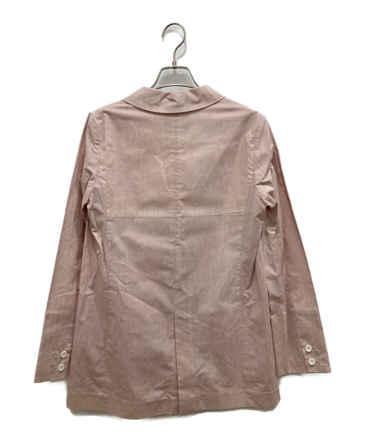 中古・古着通販】DRWCYS (ドロシーズ) ダブルジャケット ピンク サイズ 