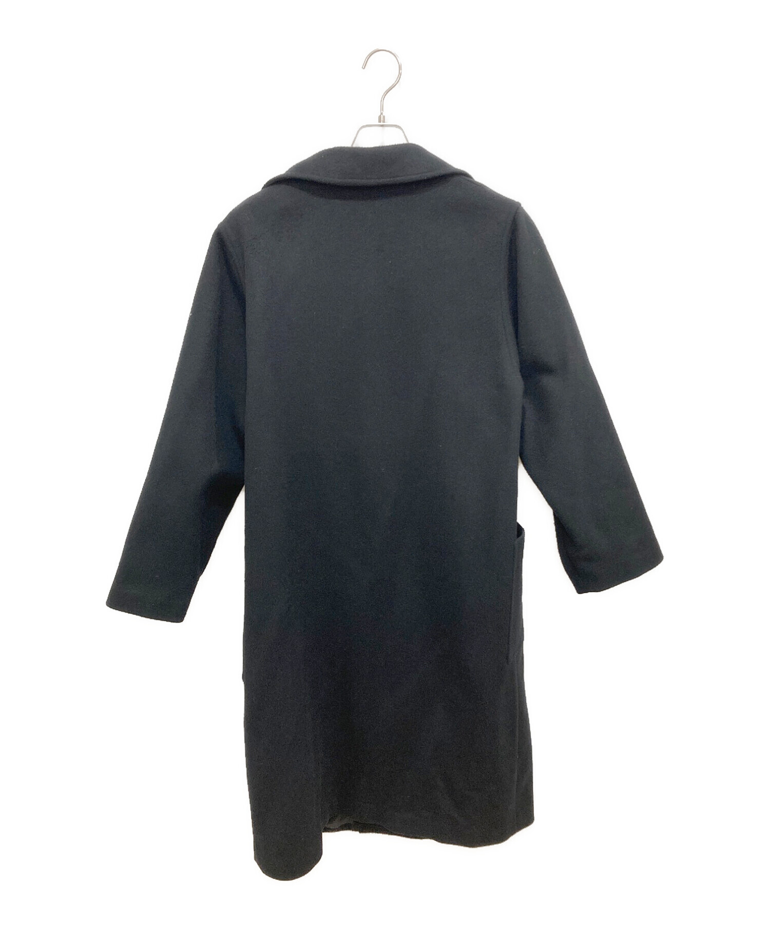 LUI'S ハイクオリティオーバーコート Sサイズ ルイス ブラック 人気モデル