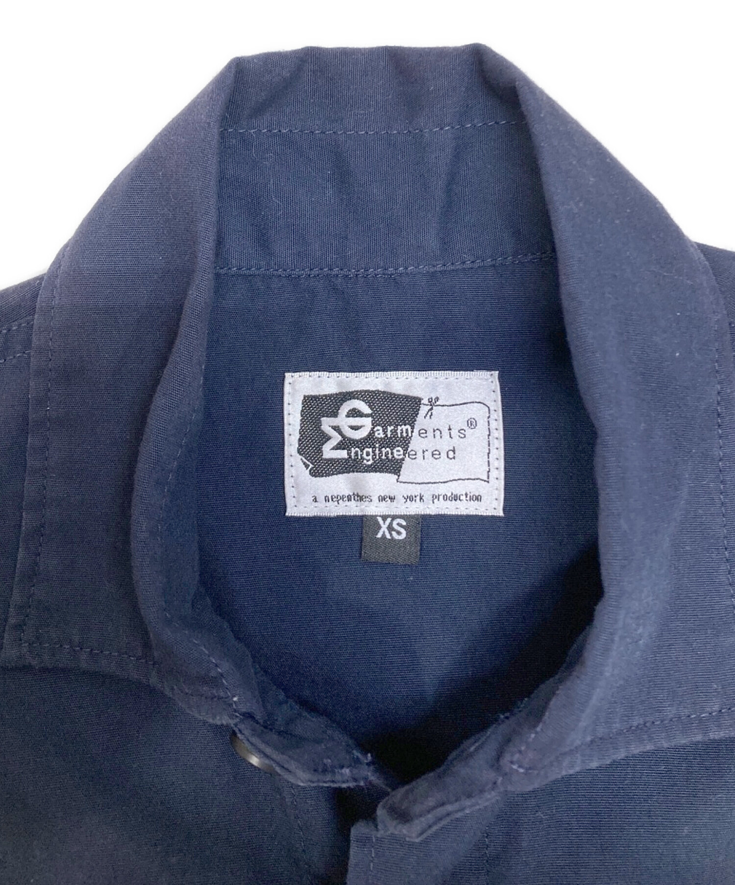エンジニアドガーメント ジャケット サファリジャケット ネイビー S 中古・古着通販】Engineered Garments (エンジニアド ガーメンツ