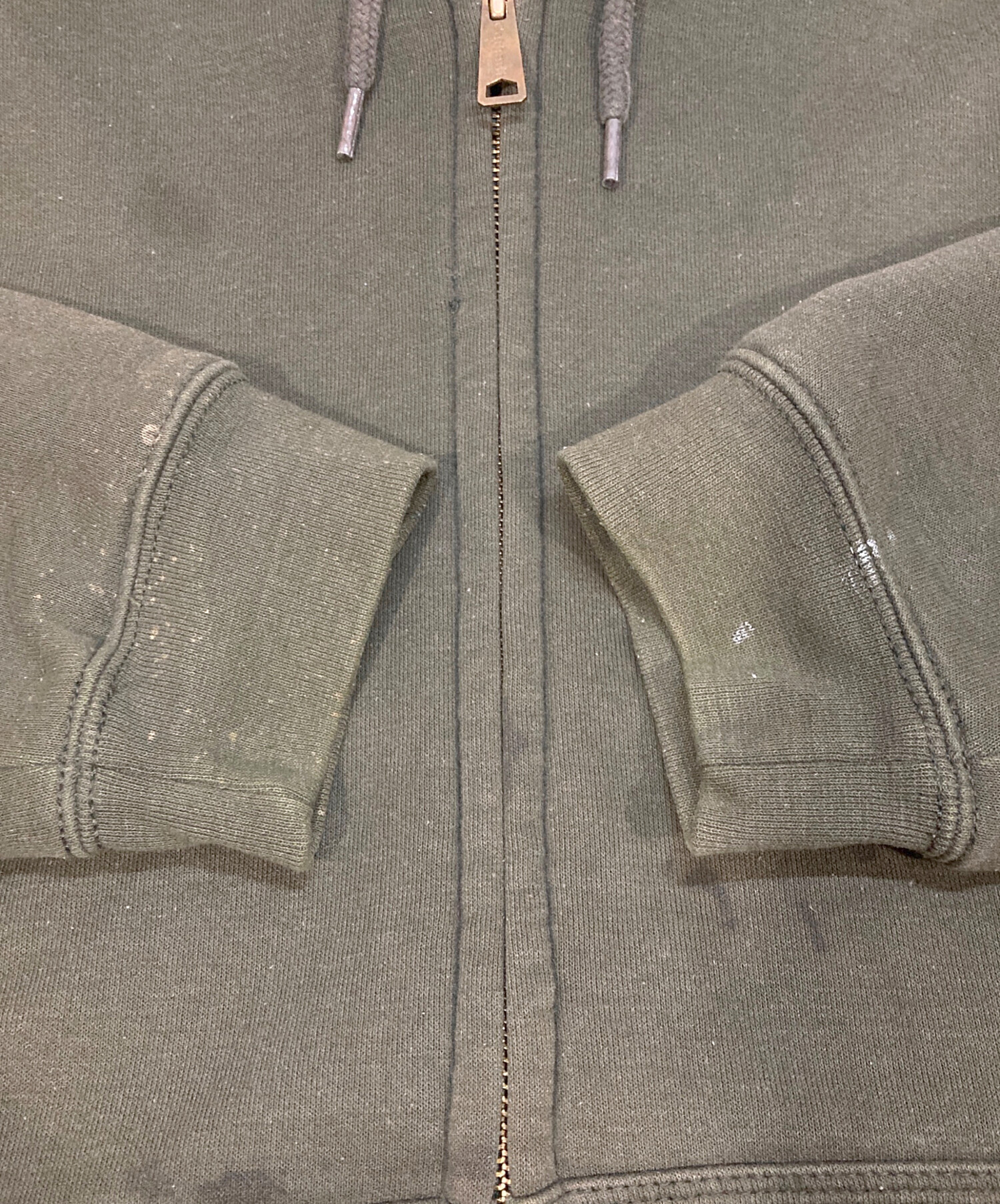 【カーハート】ジップパーカー　カーキ　XL 希少カラー　古着　p 中古・古着通販】CarHartt (カーハート) ジップパーカー カーキ