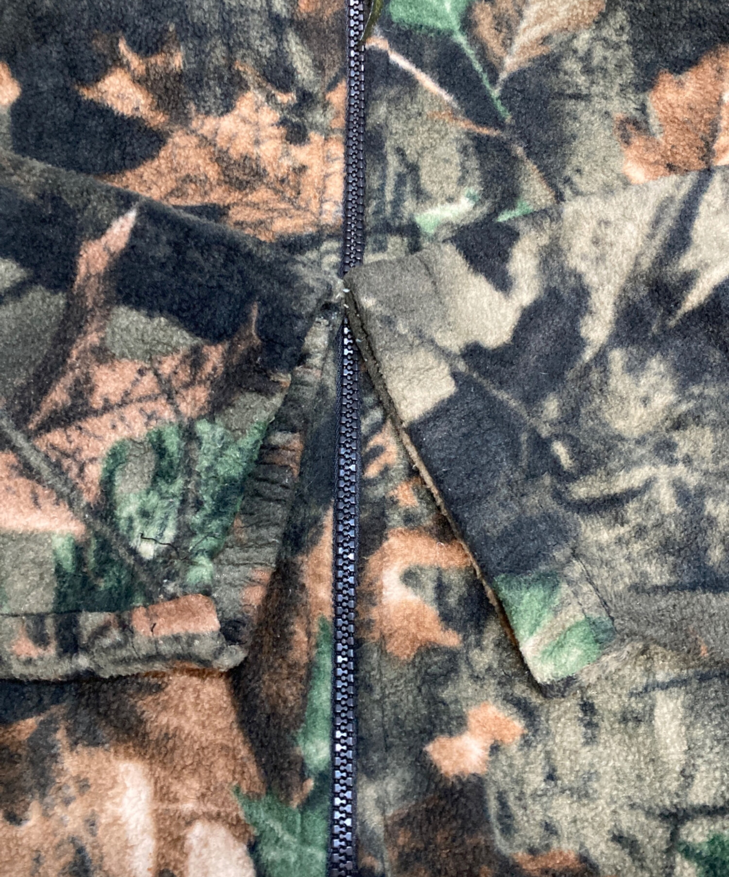 【21】TRAIL CREST トレイルクレスト ツリー柄フリースジャケット Trail Crest アウター カモフラージュ ツリーカモフリース Columbia