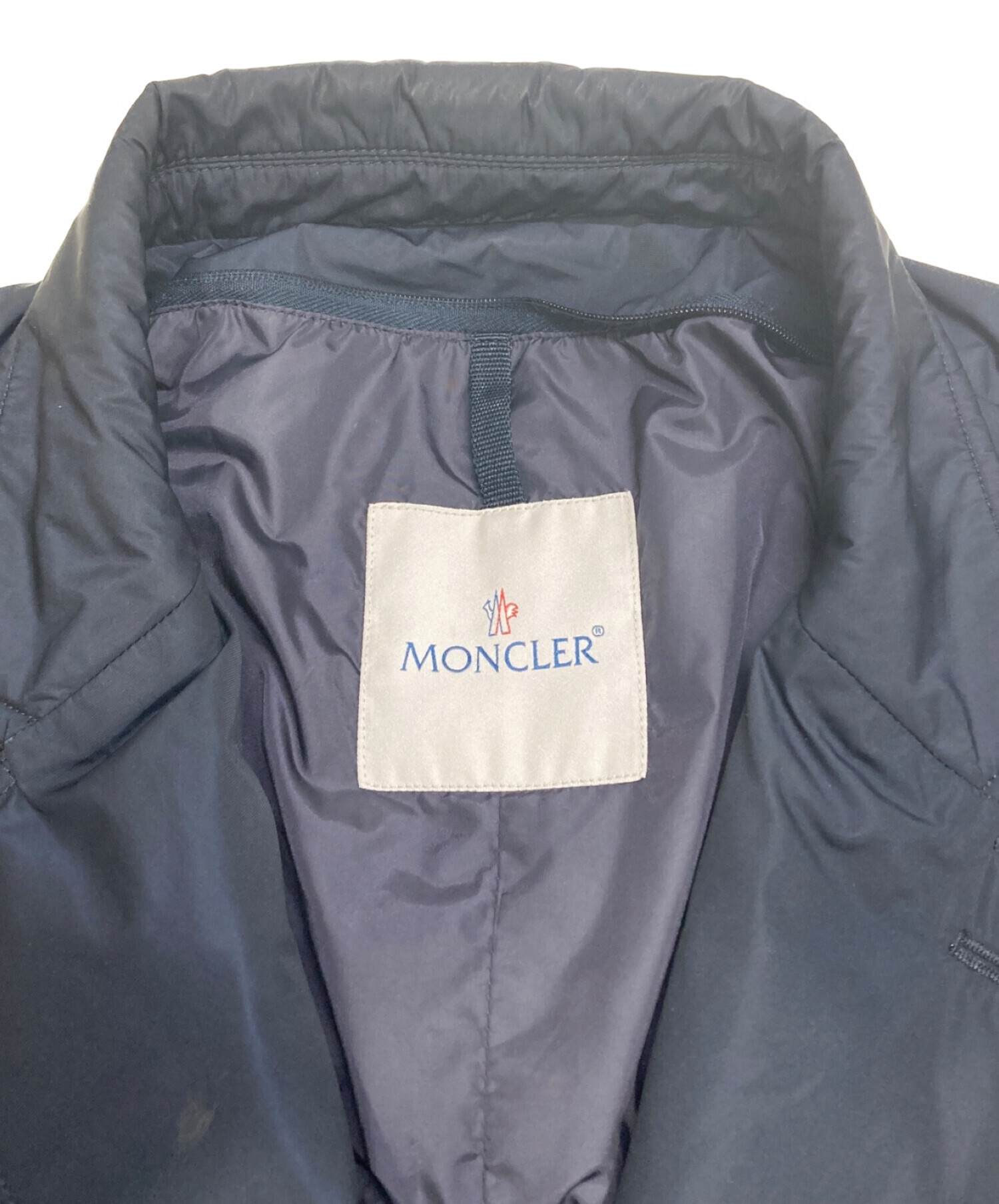中古・古着通販】MONCLER (モンクレール) ダウンテーラードジャケット 