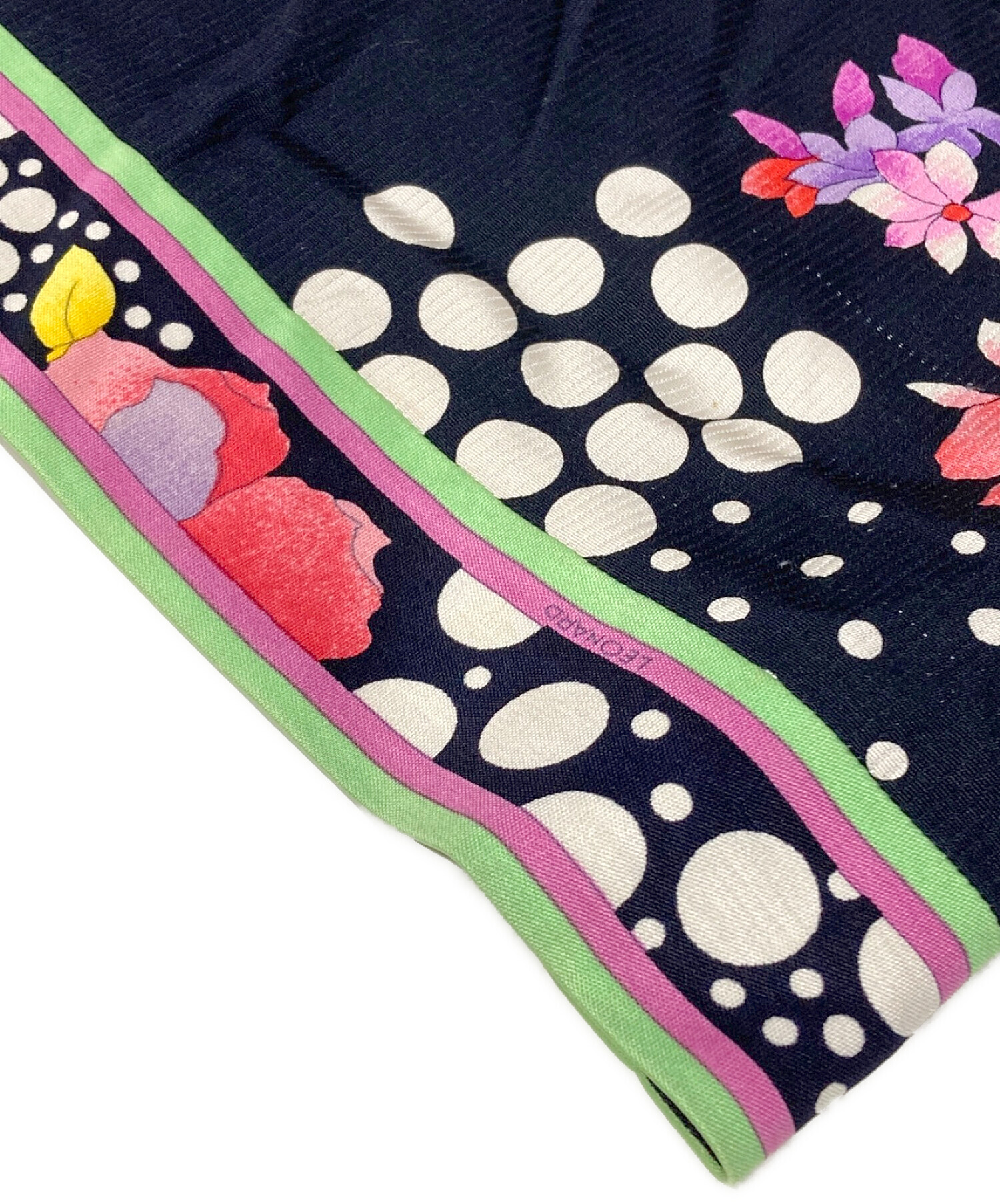 中古・古着通販】LEONARD (レオナール) 総柄シルクスカート ブラック