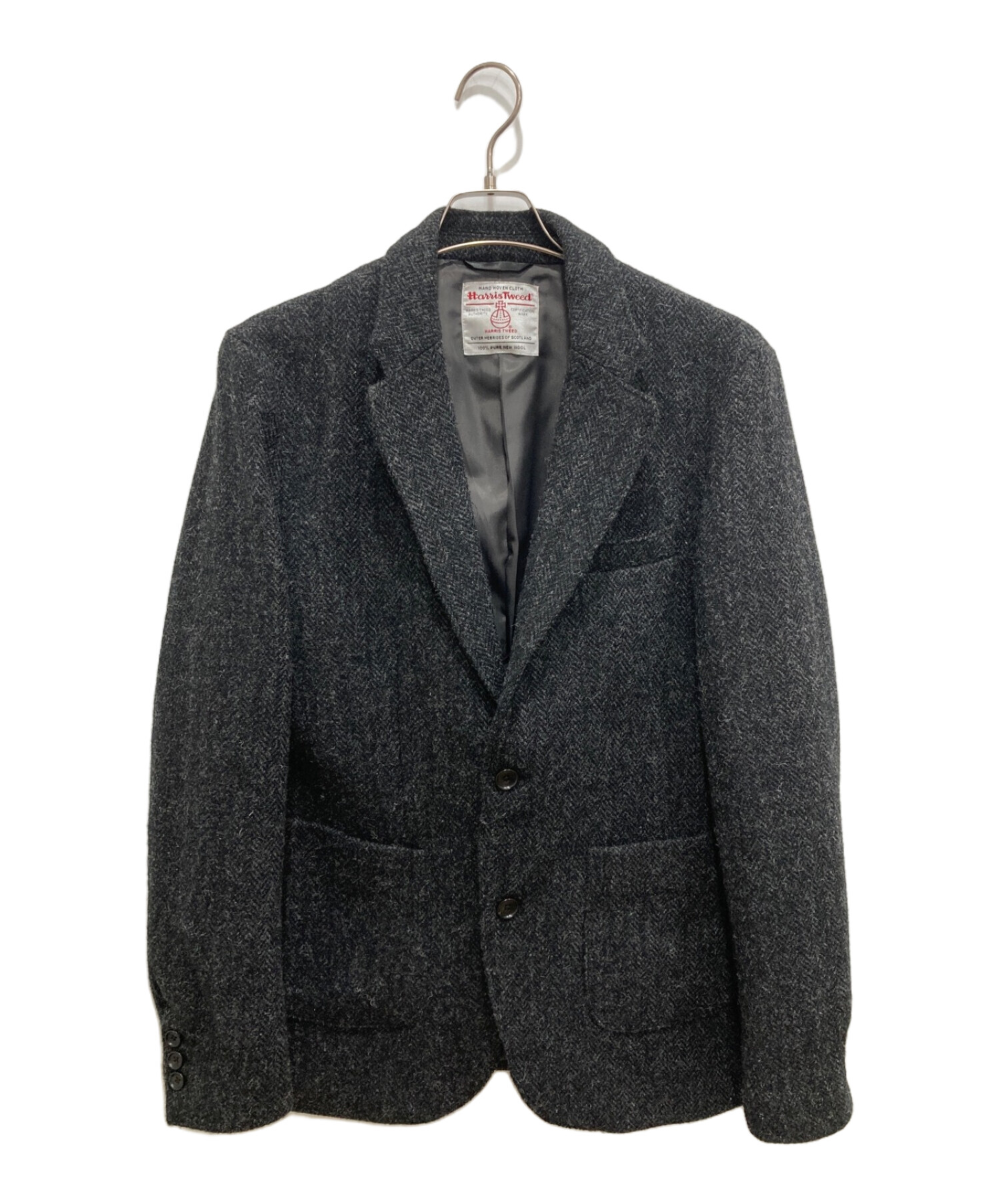 美品 ハリスツイード アーバンリサーチロッソ ヘリンボーン チェスター