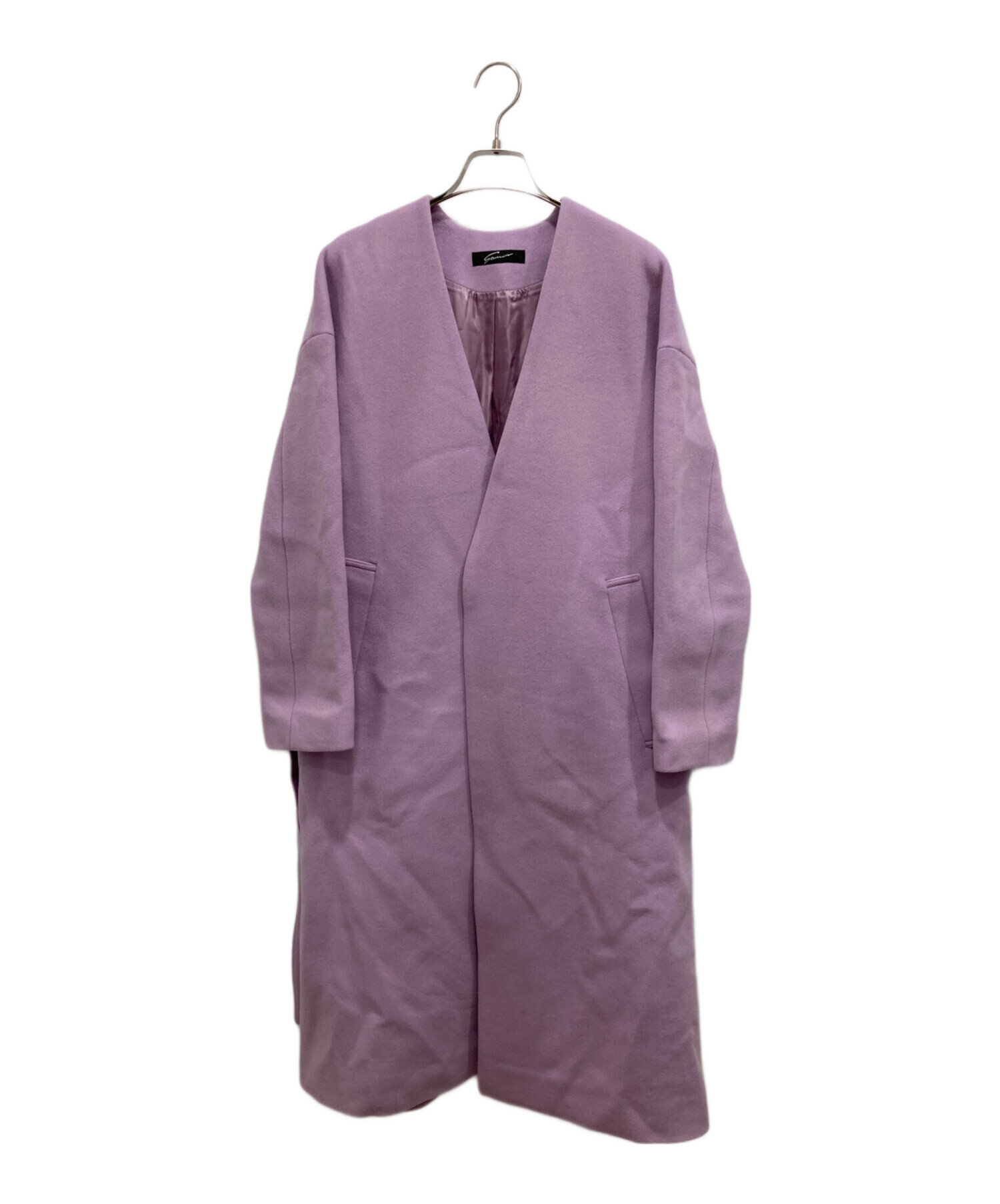 ☆未使用に近い☆ STUNNING LUREコート 中古・古着通販】STUNNING LURE (スタニングルアー) ノーカラーウール