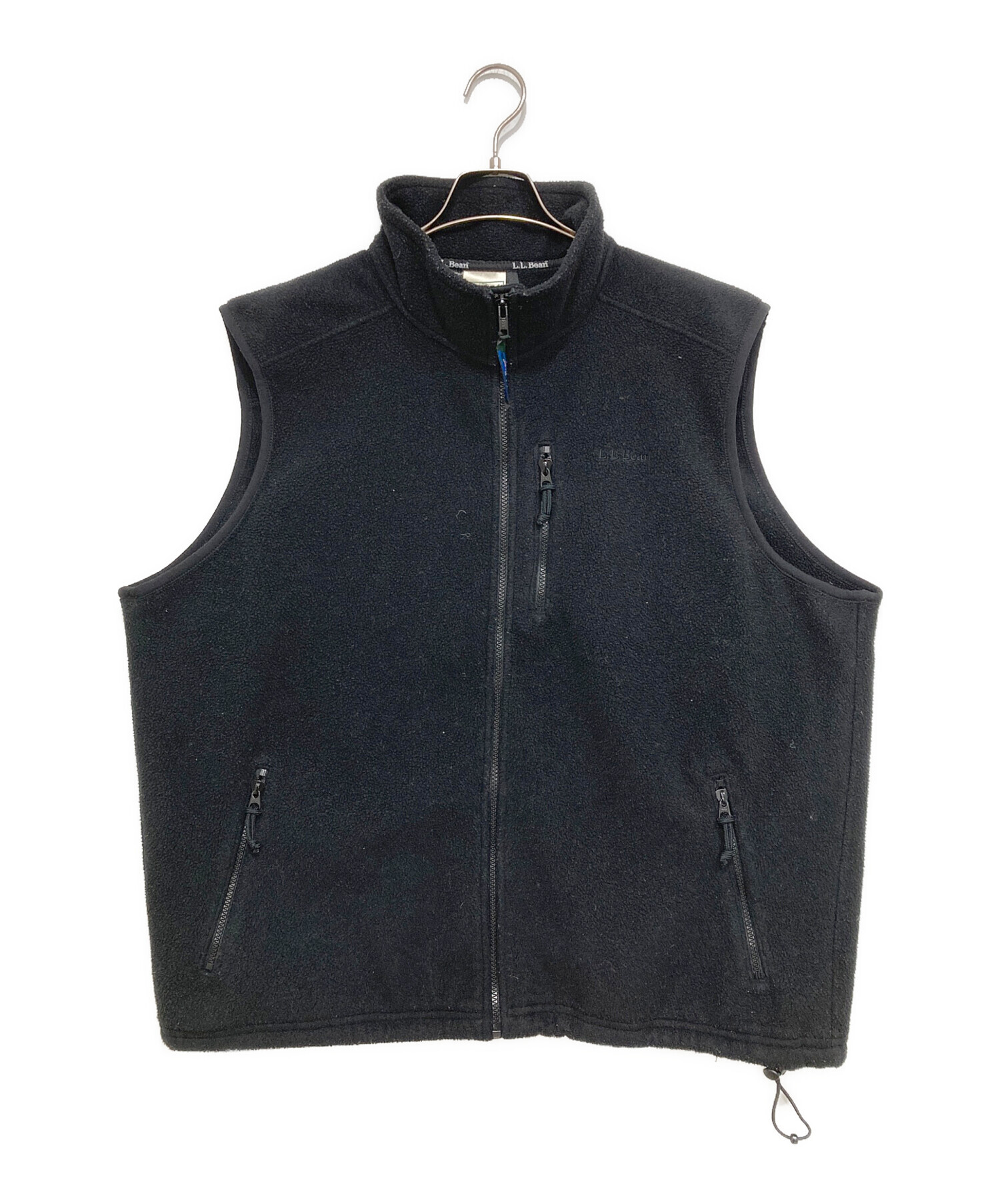 中古・古着通販】L.L.Bean (エルエルビーン) フリースベスト ブラック 
