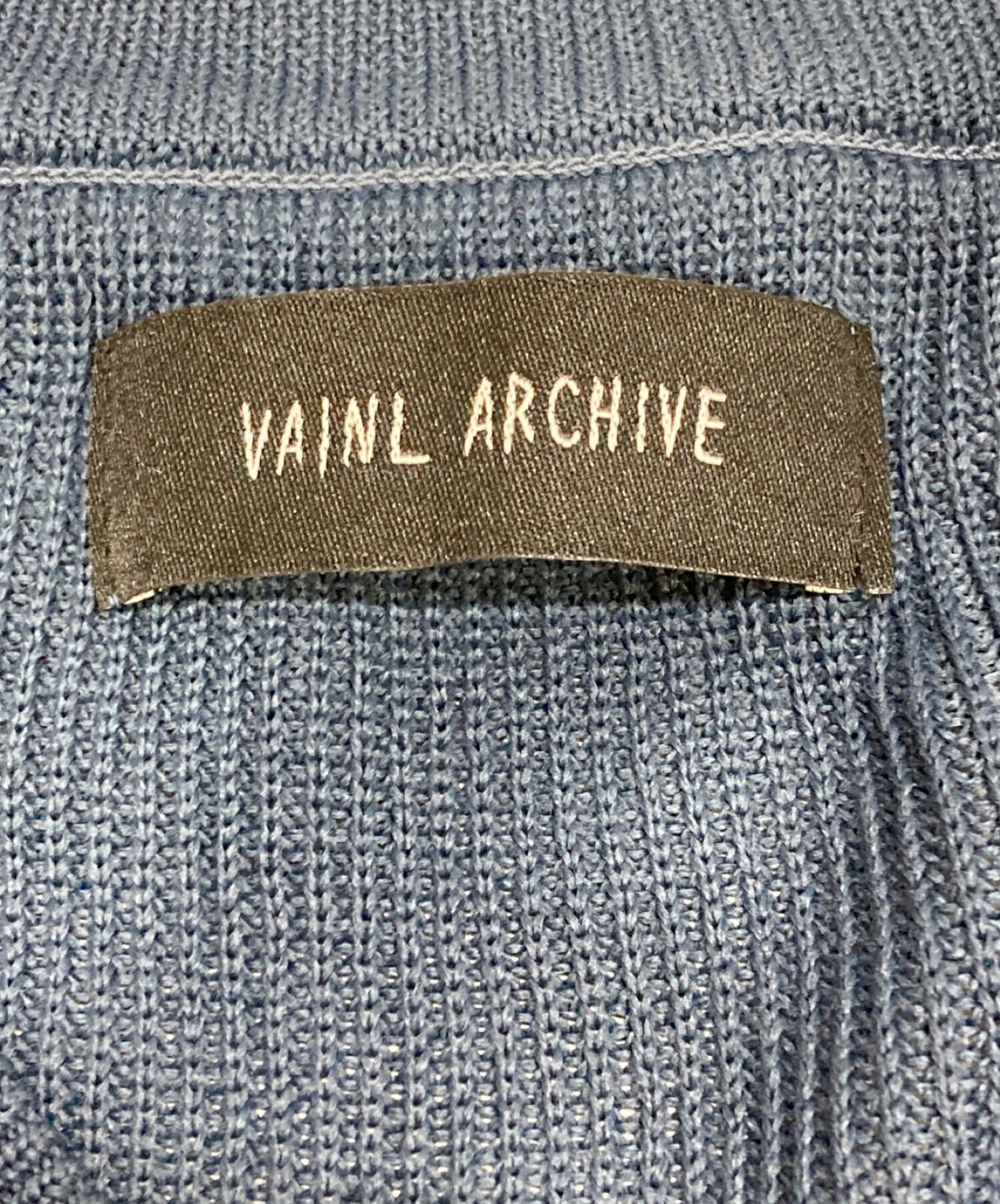 中古・古着通販】vainl archive (ヴァイナルアーカイブ) WILL-KNIT 