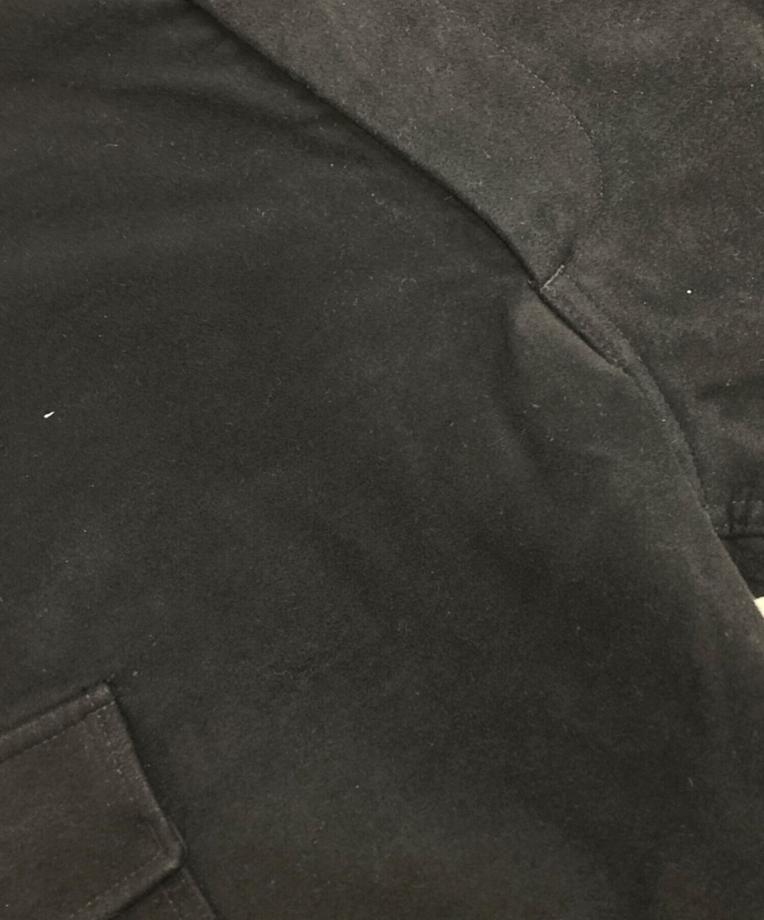 中古・古着通販】COMOLI (コモリ) モールスキンBDUパンツ ブラック