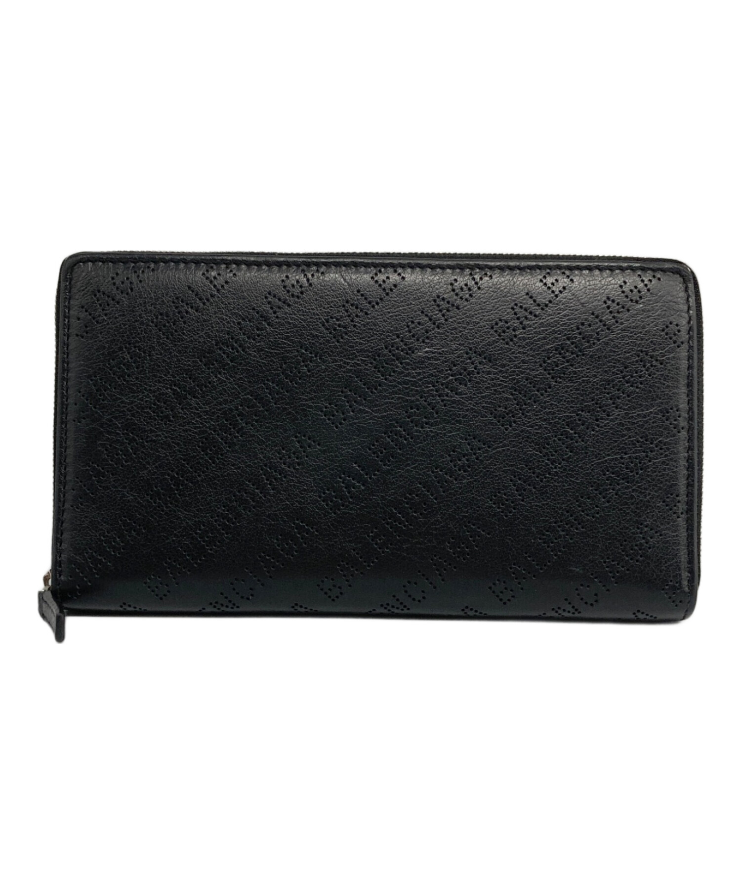 中古・古着通販】BALENCIAGA (バレンシアガ) パンチングロゴ長財布 